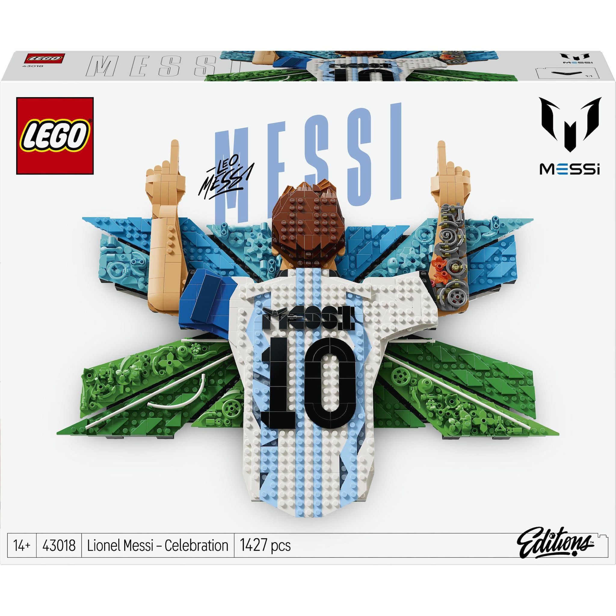 LEGO Editions 43018 - Lionel Messi - La célébration