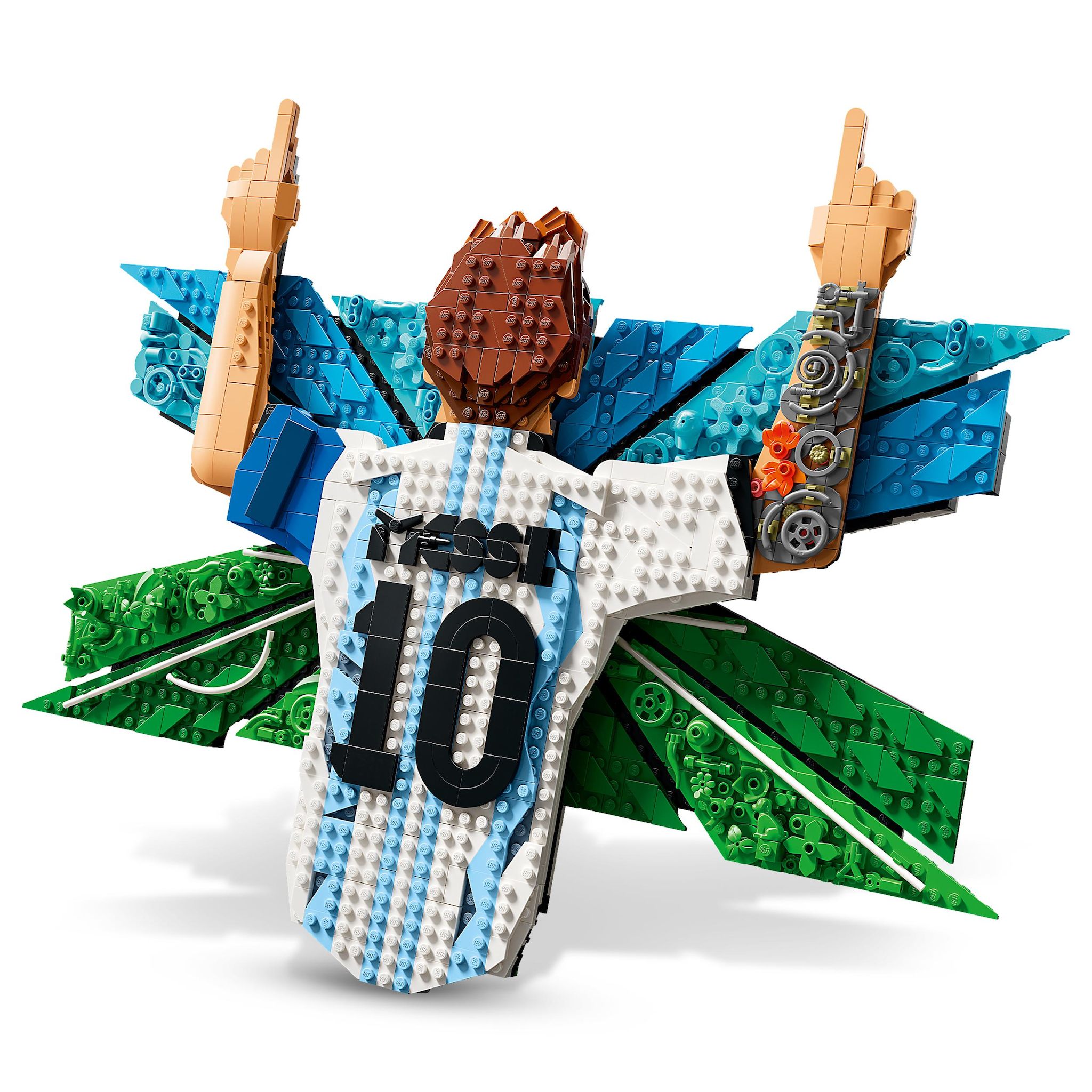 Voir la diapositive 4 : LEGO LEGO Editions 43018 Lionel Messi – La Célébration - Jeu Ado dès 14 ans - Tableau Mural