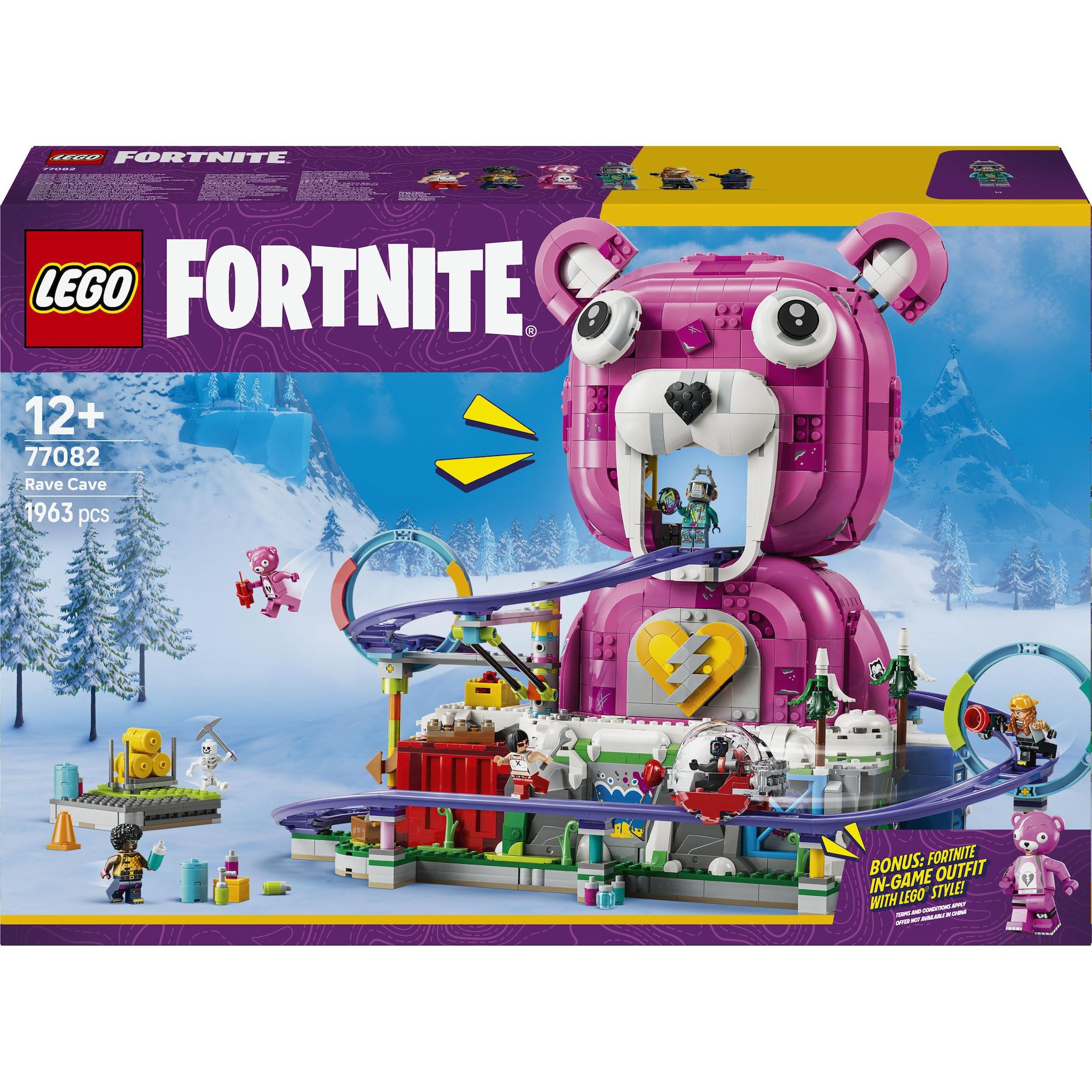 Voir la diapositive 1 : LEGO Fortnite 77082 - La Bamboche