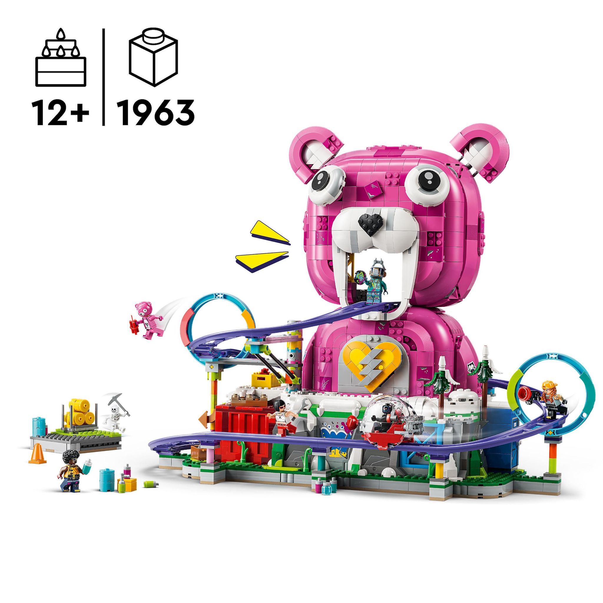 Voir la diapositive 3 : LEGO Fortnite 77082 - La Bamboche