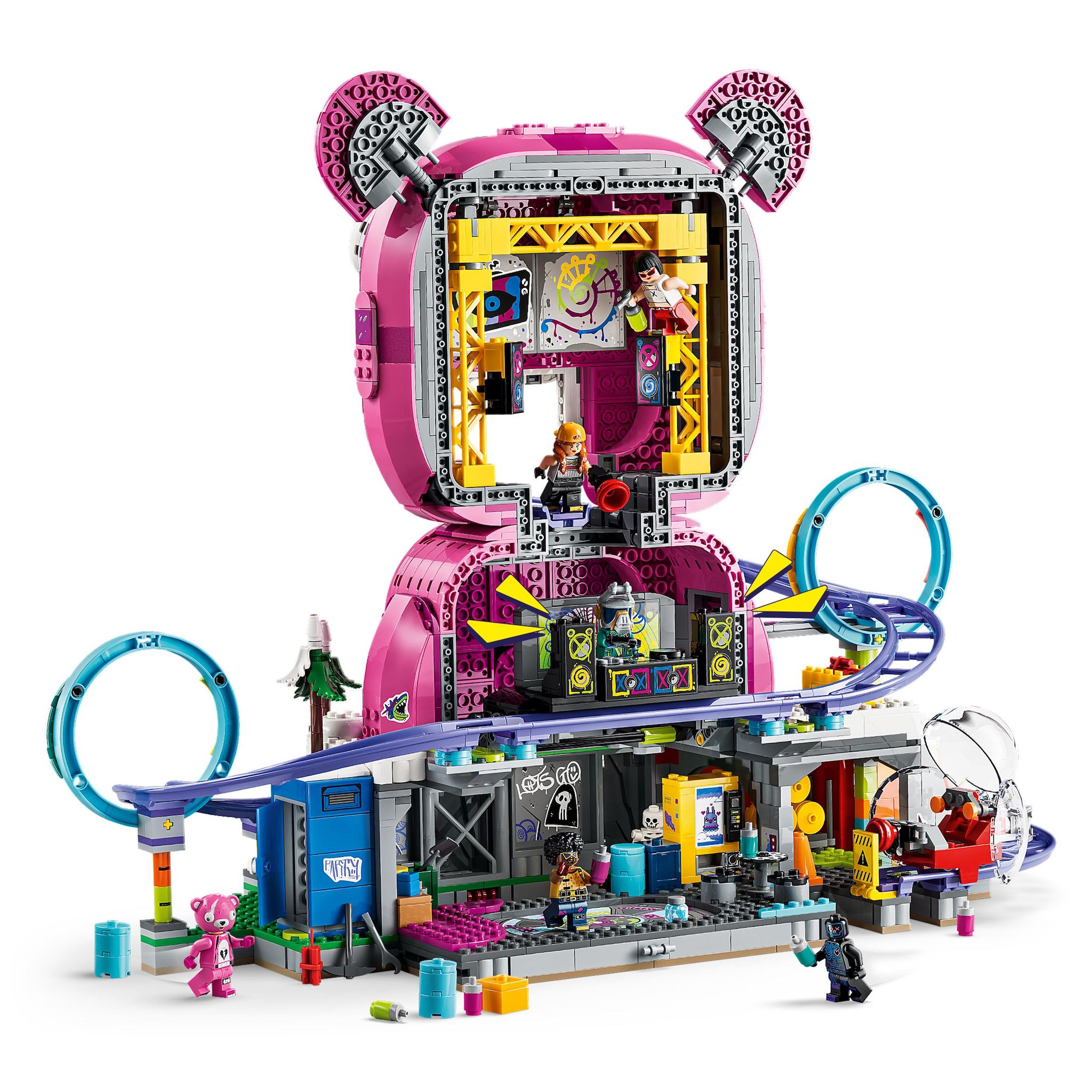 Voir la diapositive 4 : LEGO Fortnite 77082 - La Bamboche