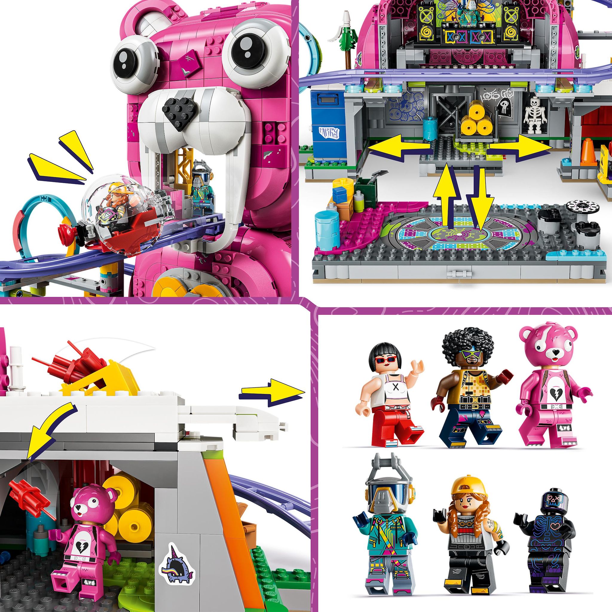 Voir la diapositive 5 : LEGO Fortnite 77082 - La Bamboche