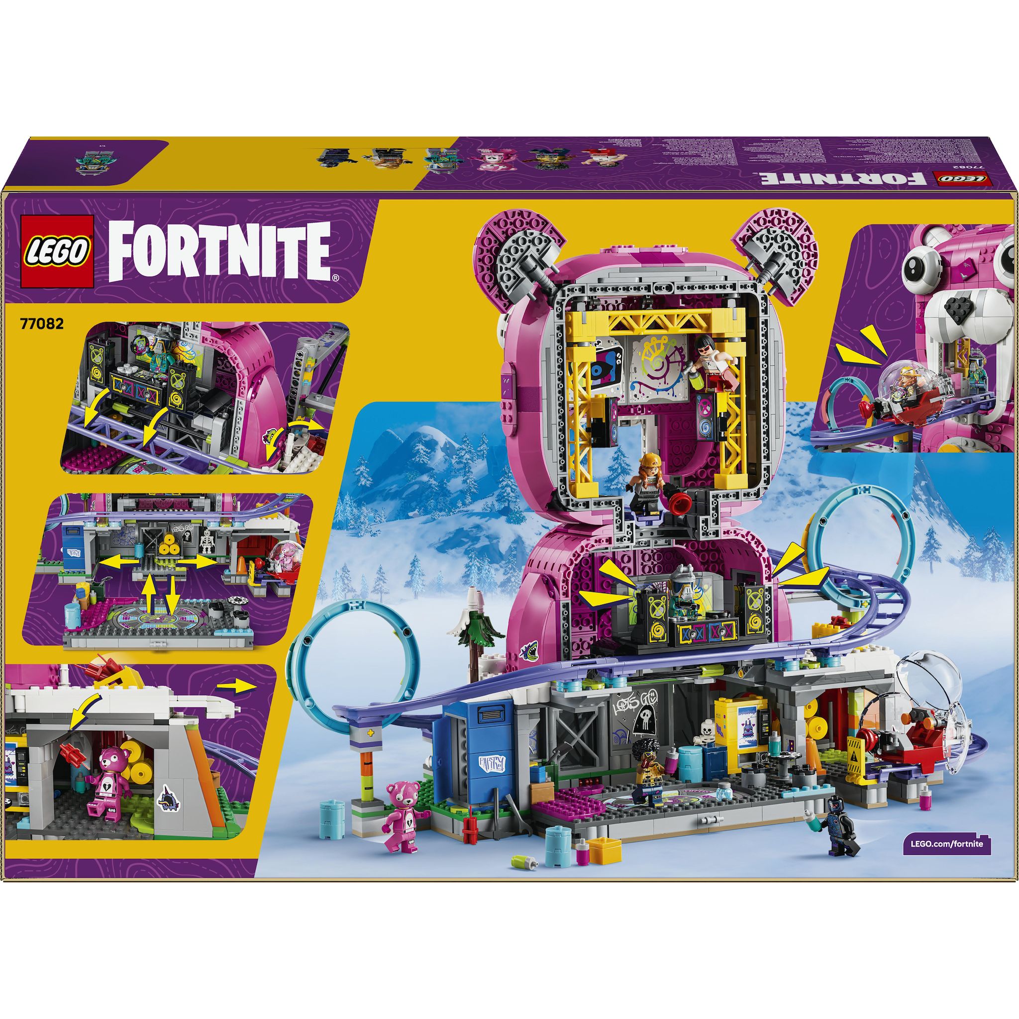 Voir la diapositive 7 : LEGO Fortnite 77082 - La Bamboche