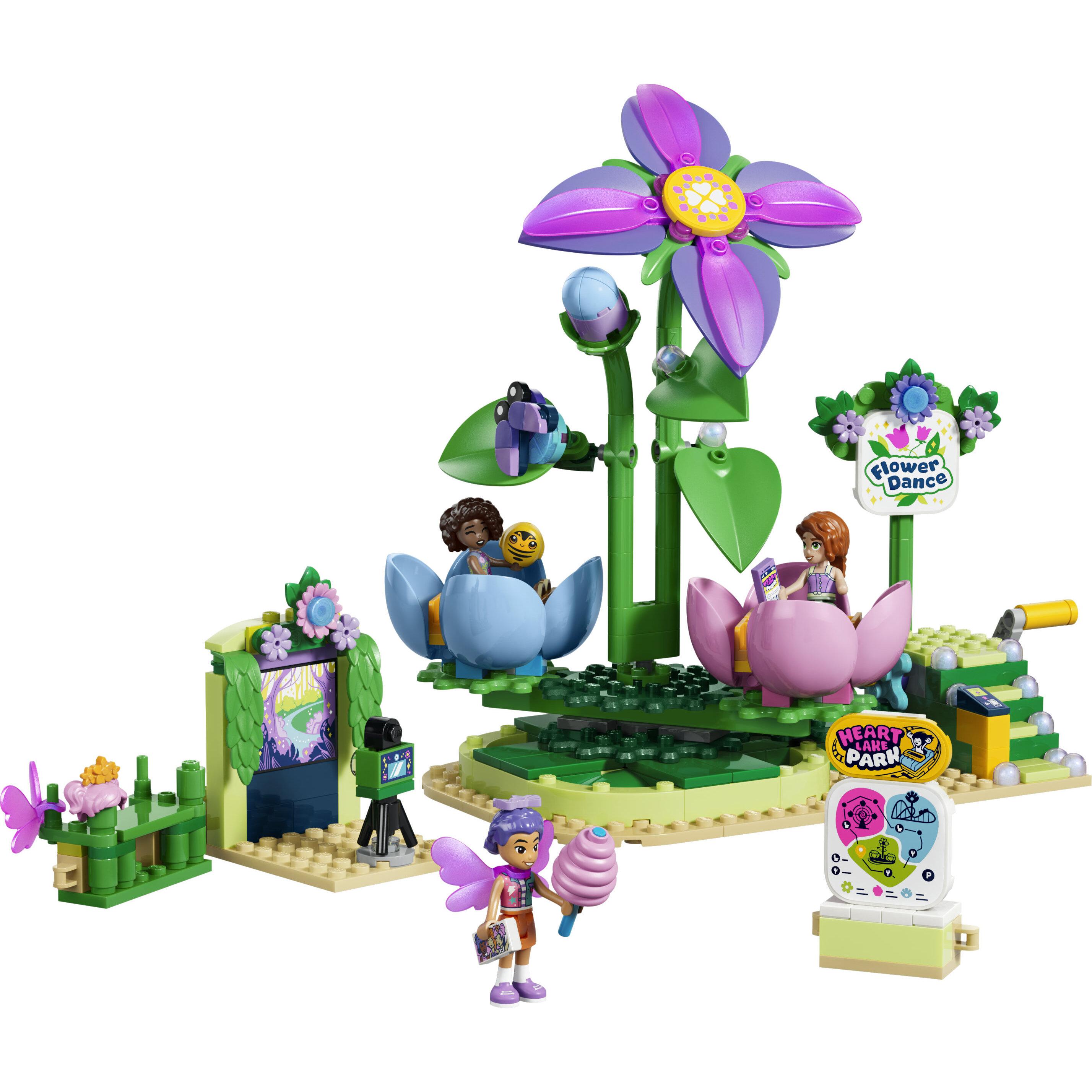 Voir la diapositive 2 : LEGO LEGO Friends 42702 La Fleur Tournoyante et les Tasses à Thé Féériques - Jouet dès 7 ans