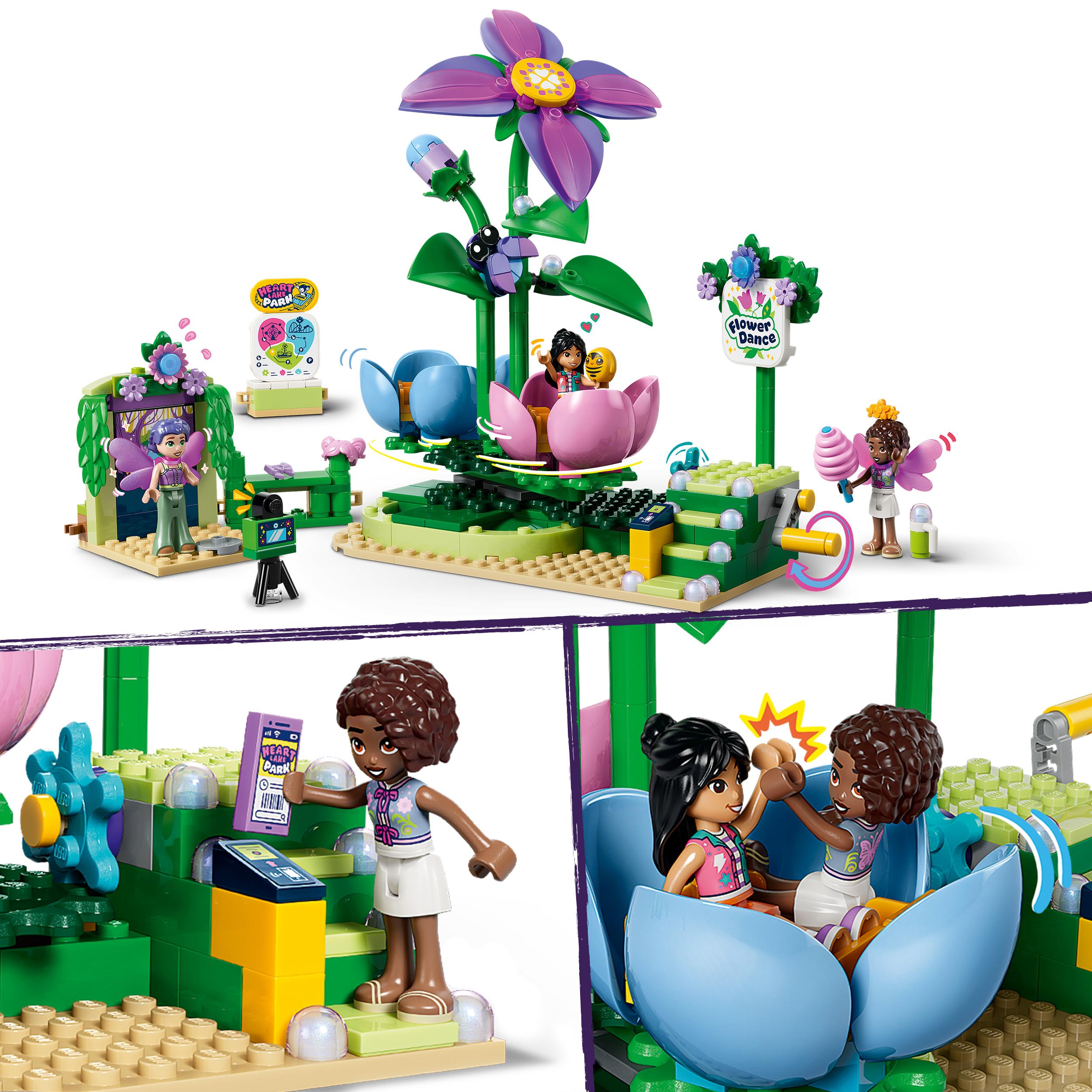 Voir la diapositive 4 : LEGO LEGO Friends 42702 La Fleur Tournoyante et les Tasses à Thé Féériques - Jouet dès 7 ans