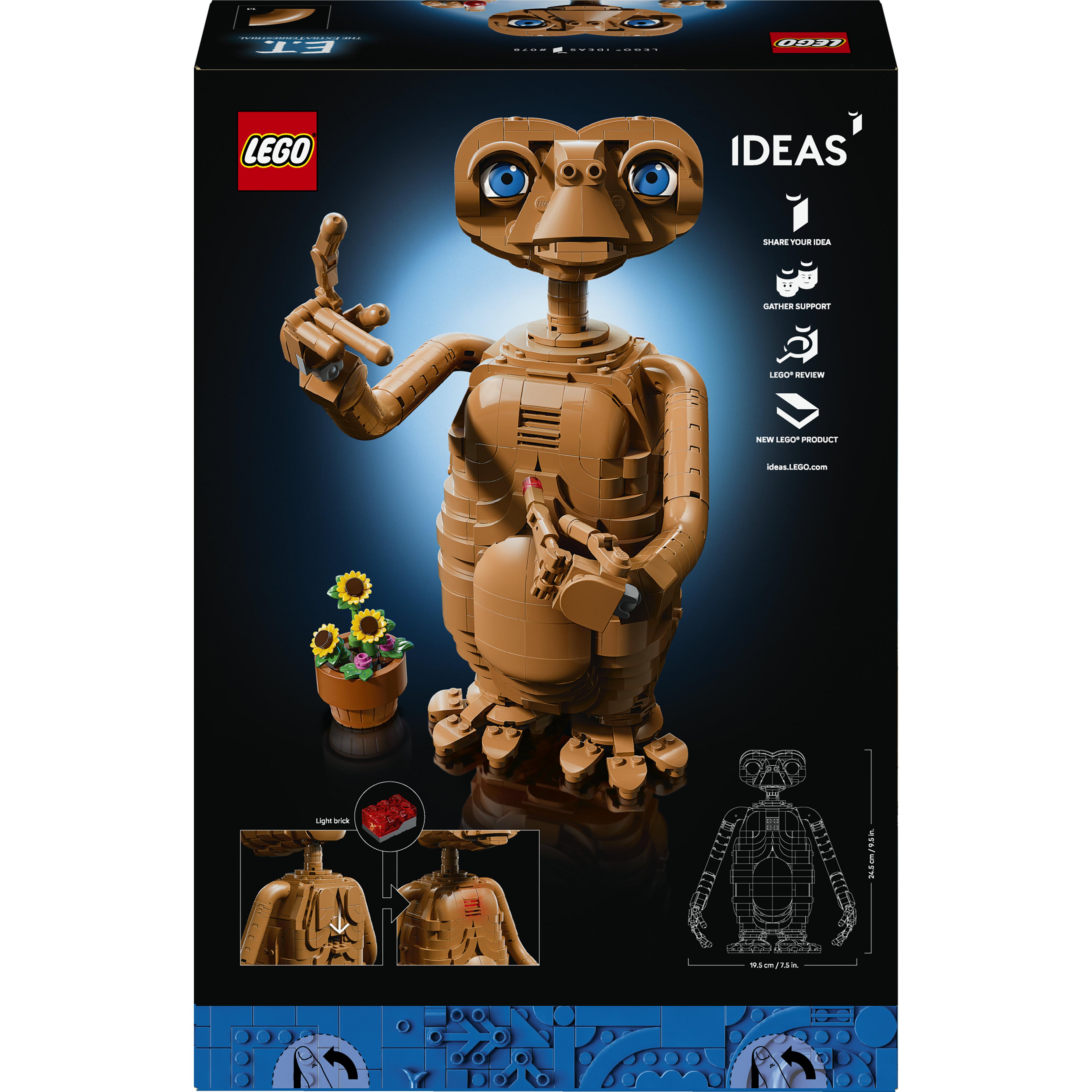 Voir la diapositive 6 : LEGO IDEAS 21370 - E.T