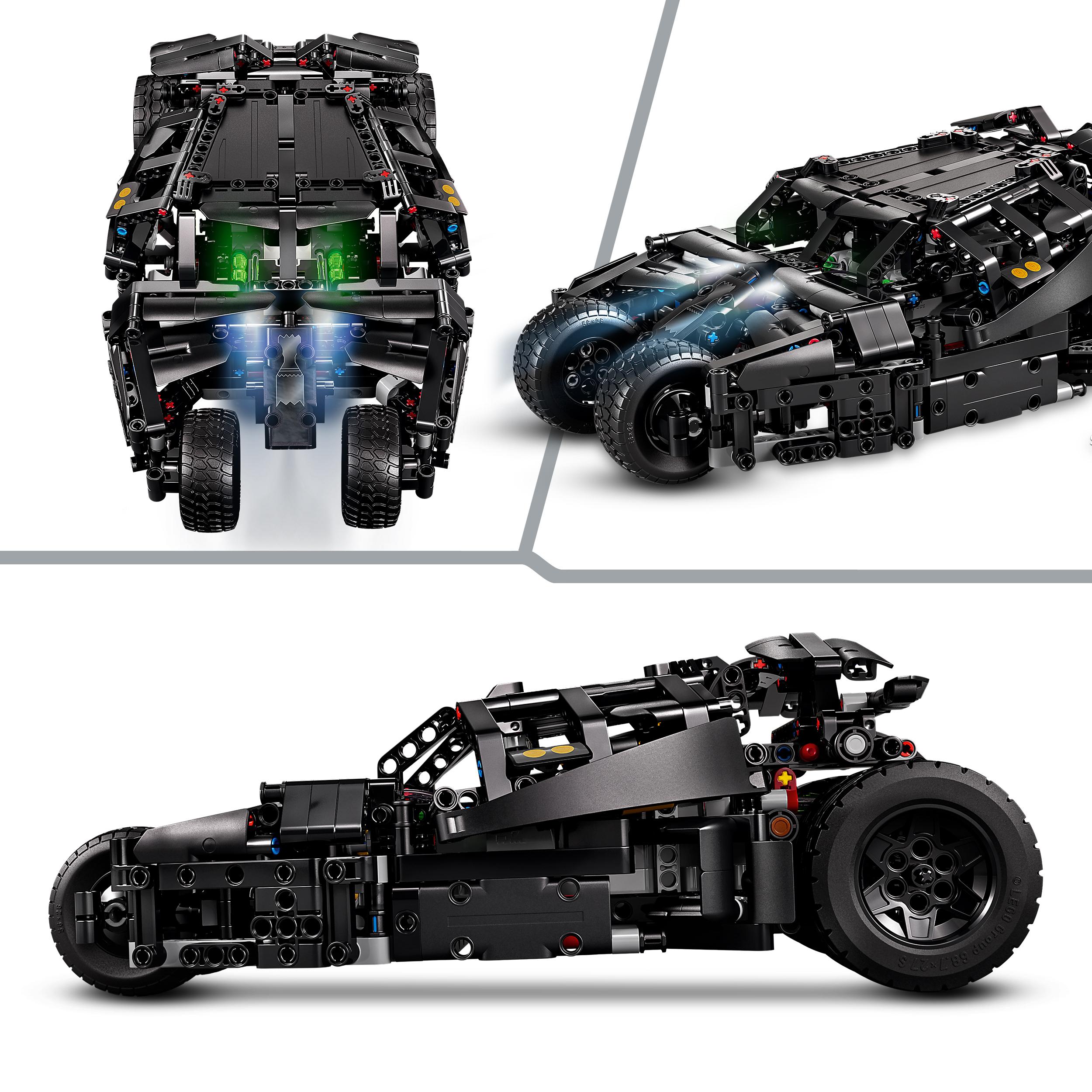 Voir la diapositive 4 : LEGO Technic 42239 - Batmobile Tumbler