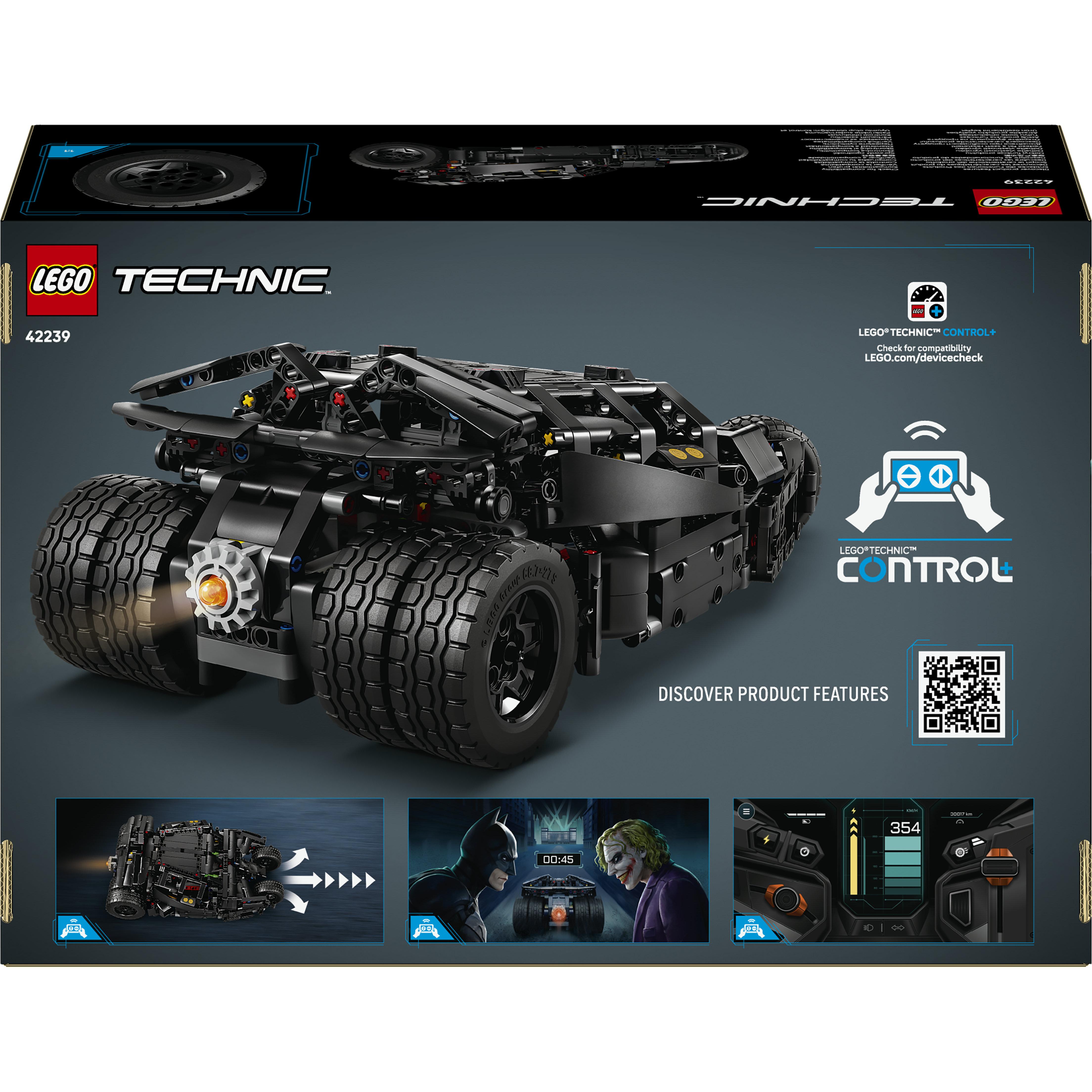 Voir la diapositive 6 : LEGO Technic 42239 - Batmobile Tumbler