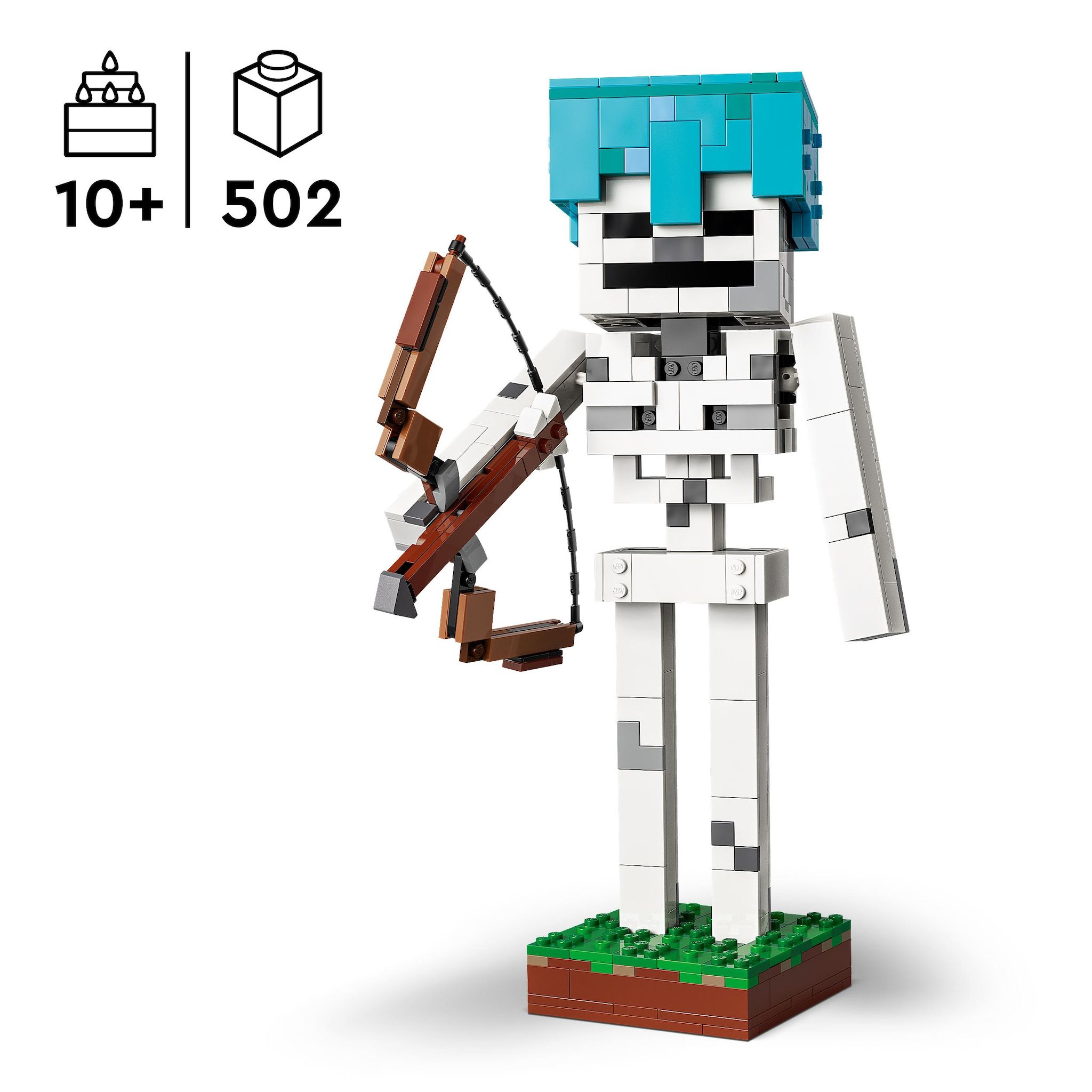 Voir la diapositive 3 : LEGO Minecraft 21594 - Le squelette