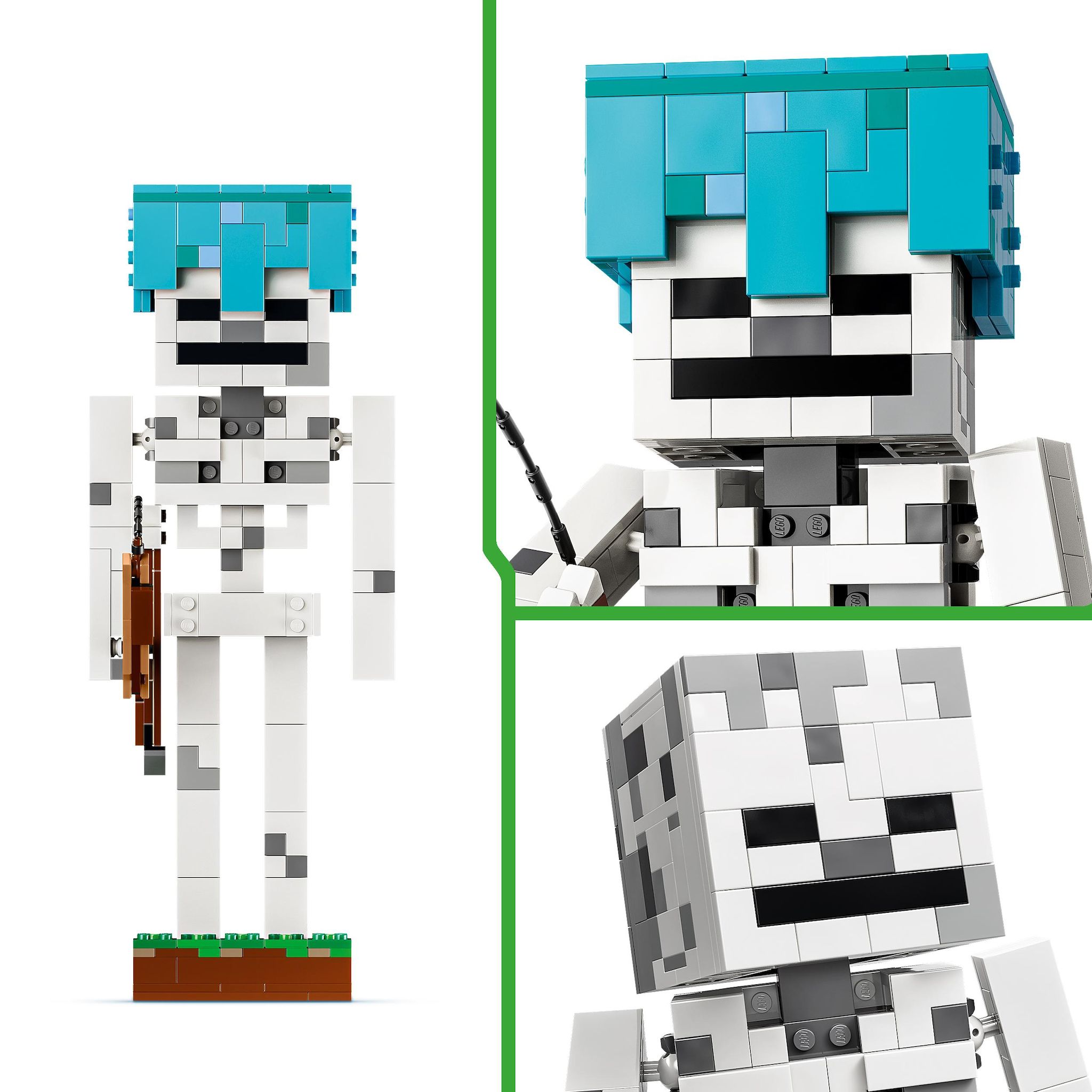 Voir la diapositive 5 : LEGO Minecraft 21594 - Le squelette