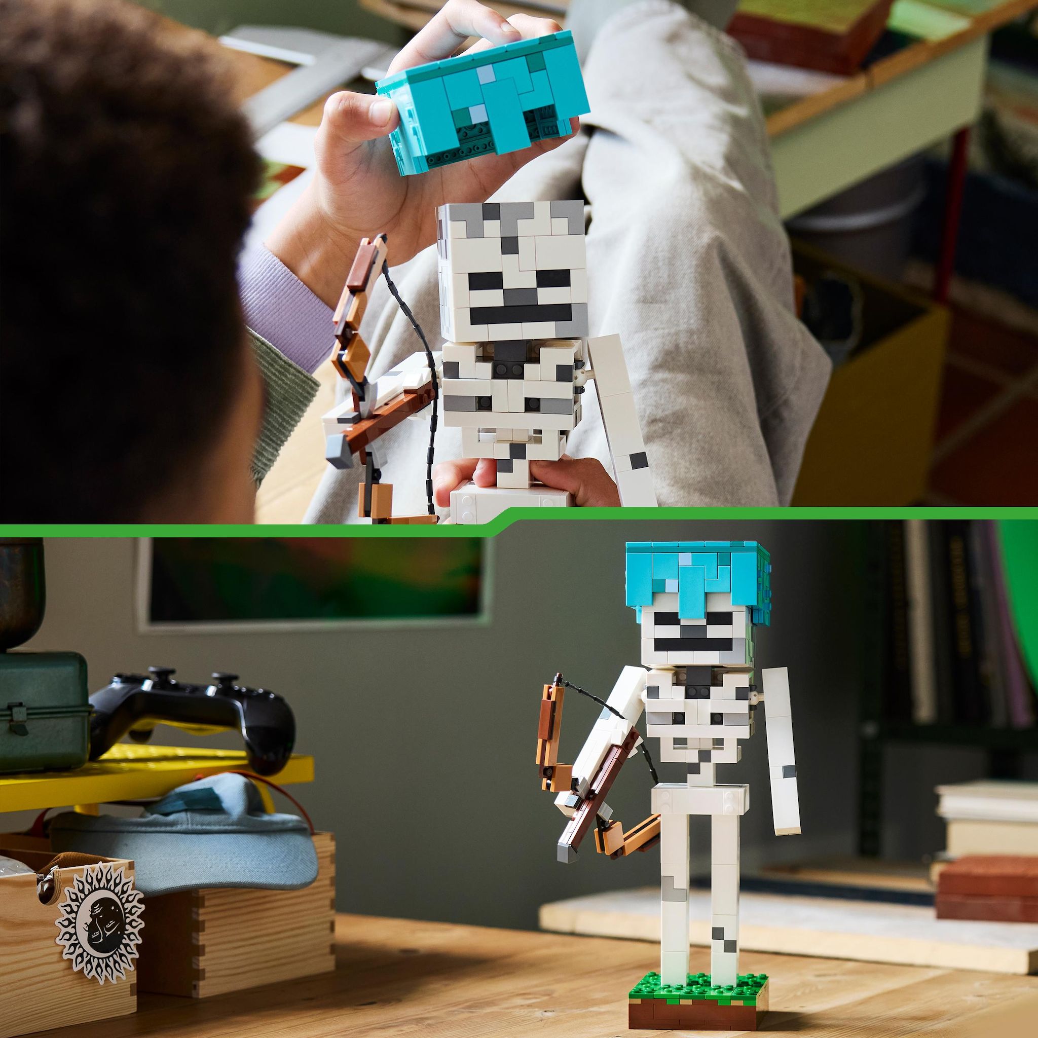 Voir la diapositive 6 : LEGO Minecraft 21594 - Le squelette
