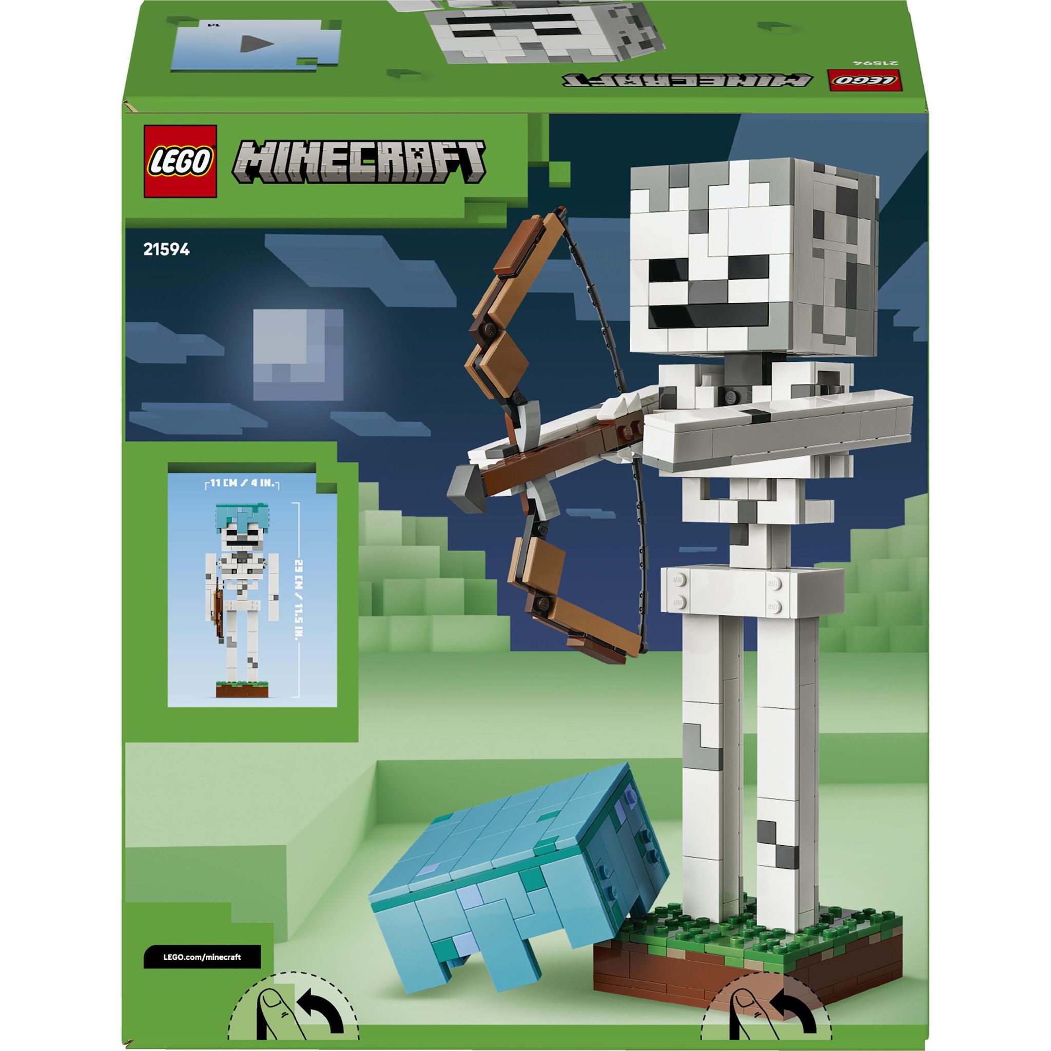 Voir la diapositive 7 : LEGO Minecraft 21594 - Le squelette