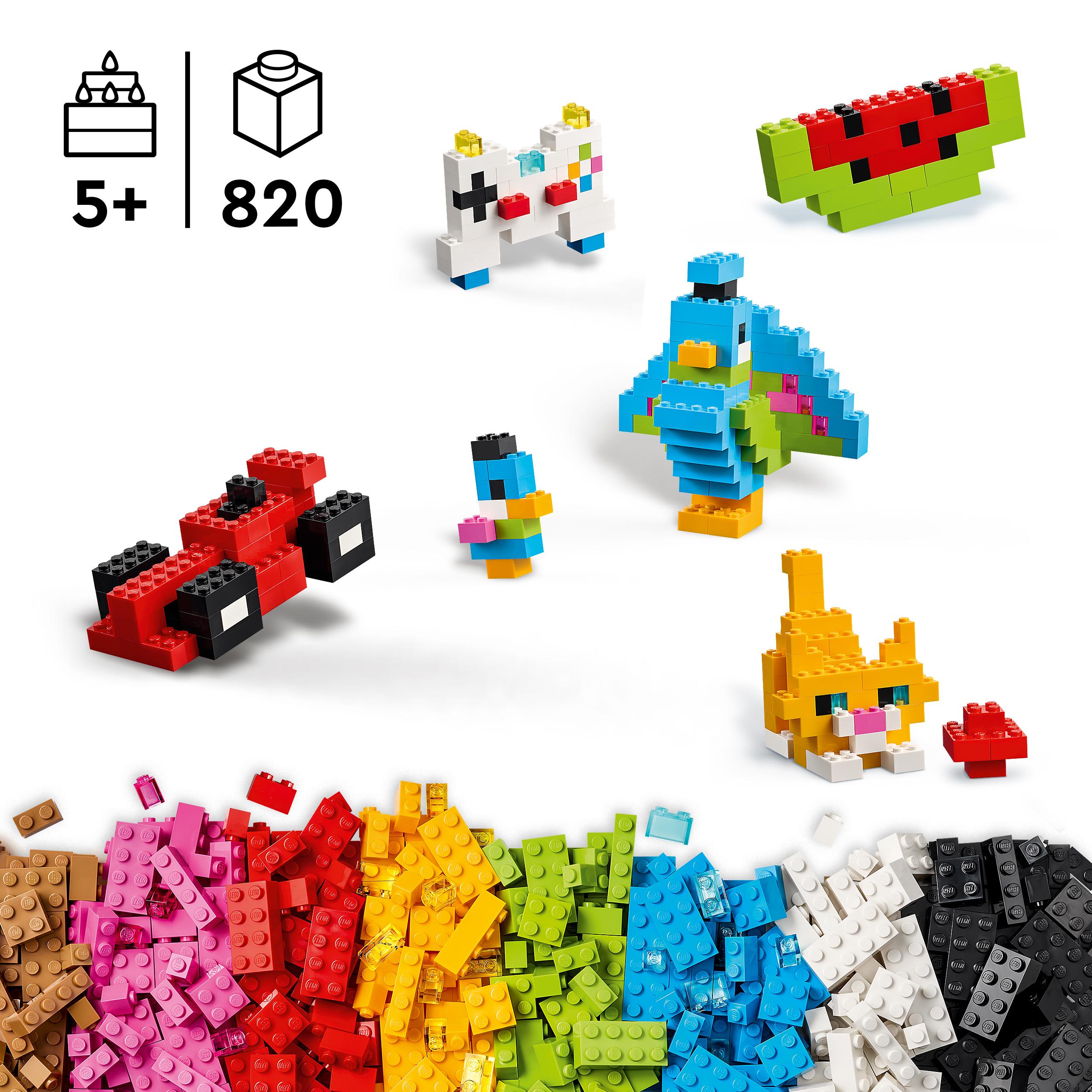 Voir la diapositive 3 : LEGO LEGO Classic 11045 Briques Créatives Colorées - Jouet Motricité Garçon ou Fille dès 5 ans