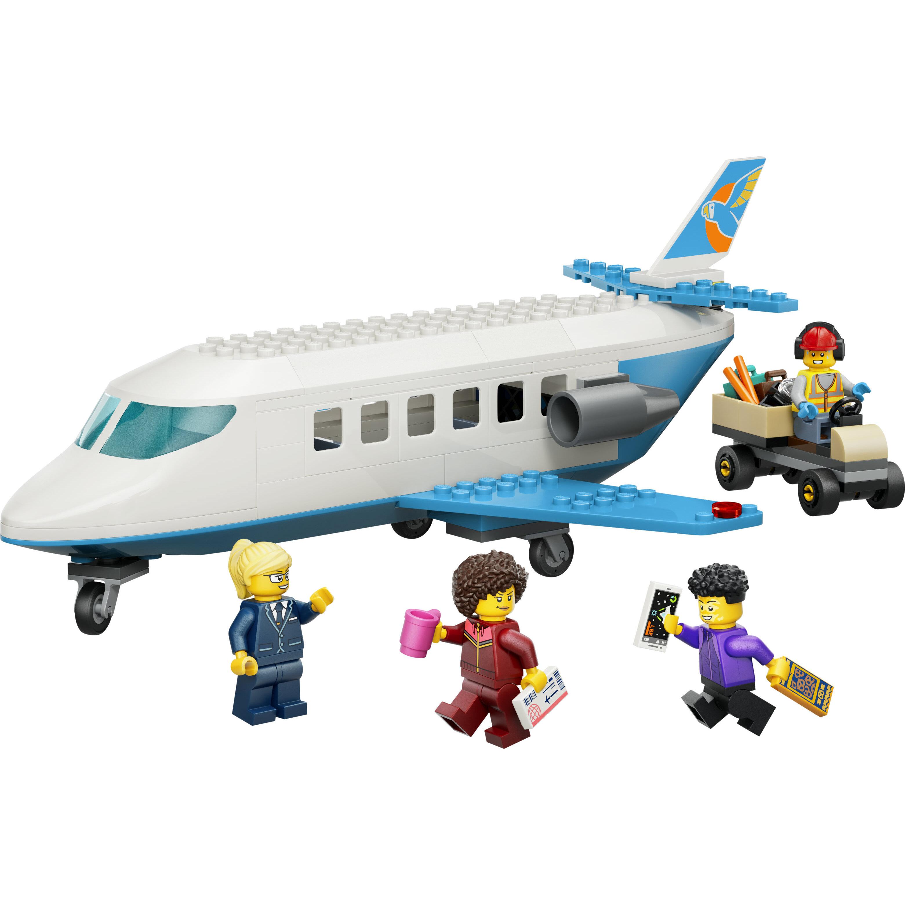 Voir la diapositive 2 : LEGO LEGO City 60492 L’Avion de Tourisme - Jeu Éducatif pour Garçon ou Fille dès 4 ans - Cadeau