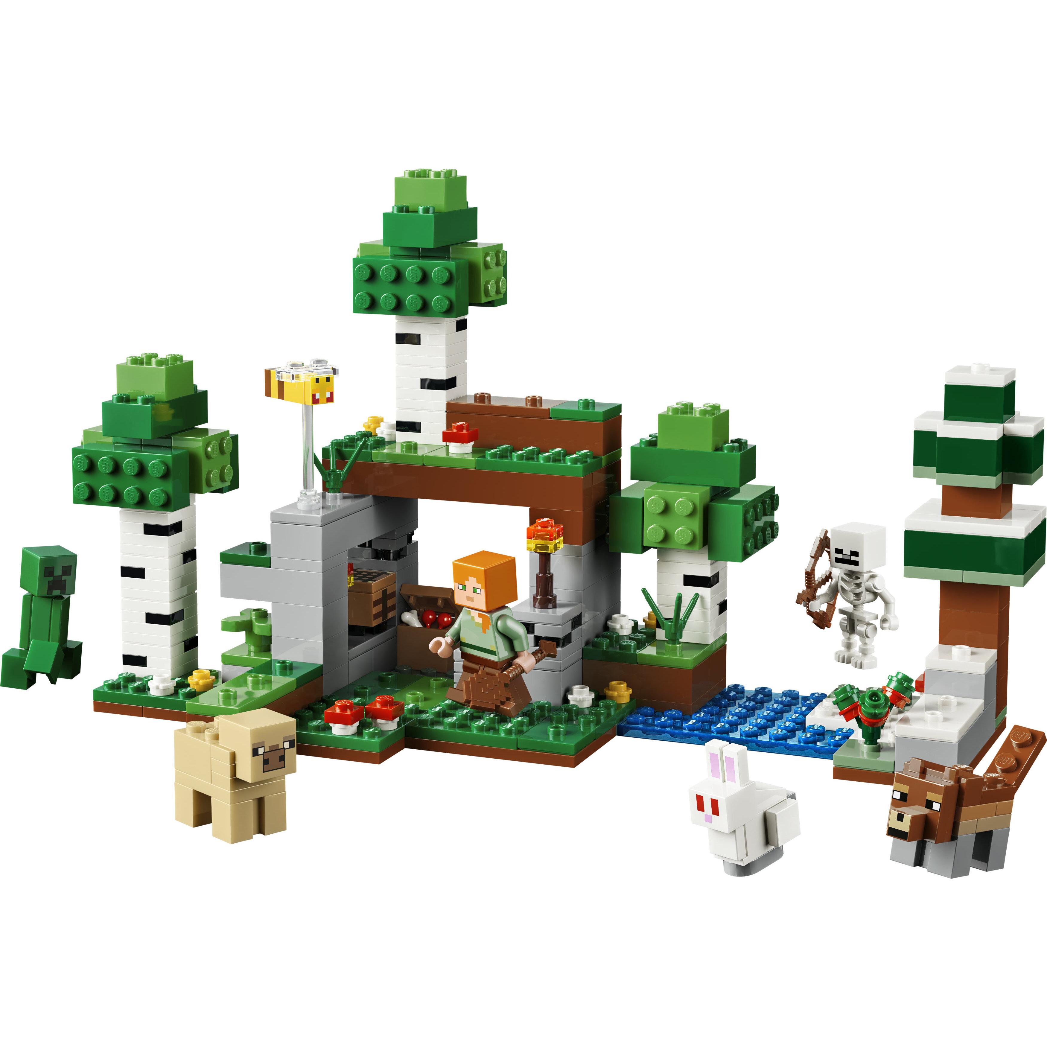 Voir la diapositive 2 : LEGO LEGO Minecraft 21593 L’Aventure de la Première Nuit - Jouet Interactif dès 8 ans - Cadeau