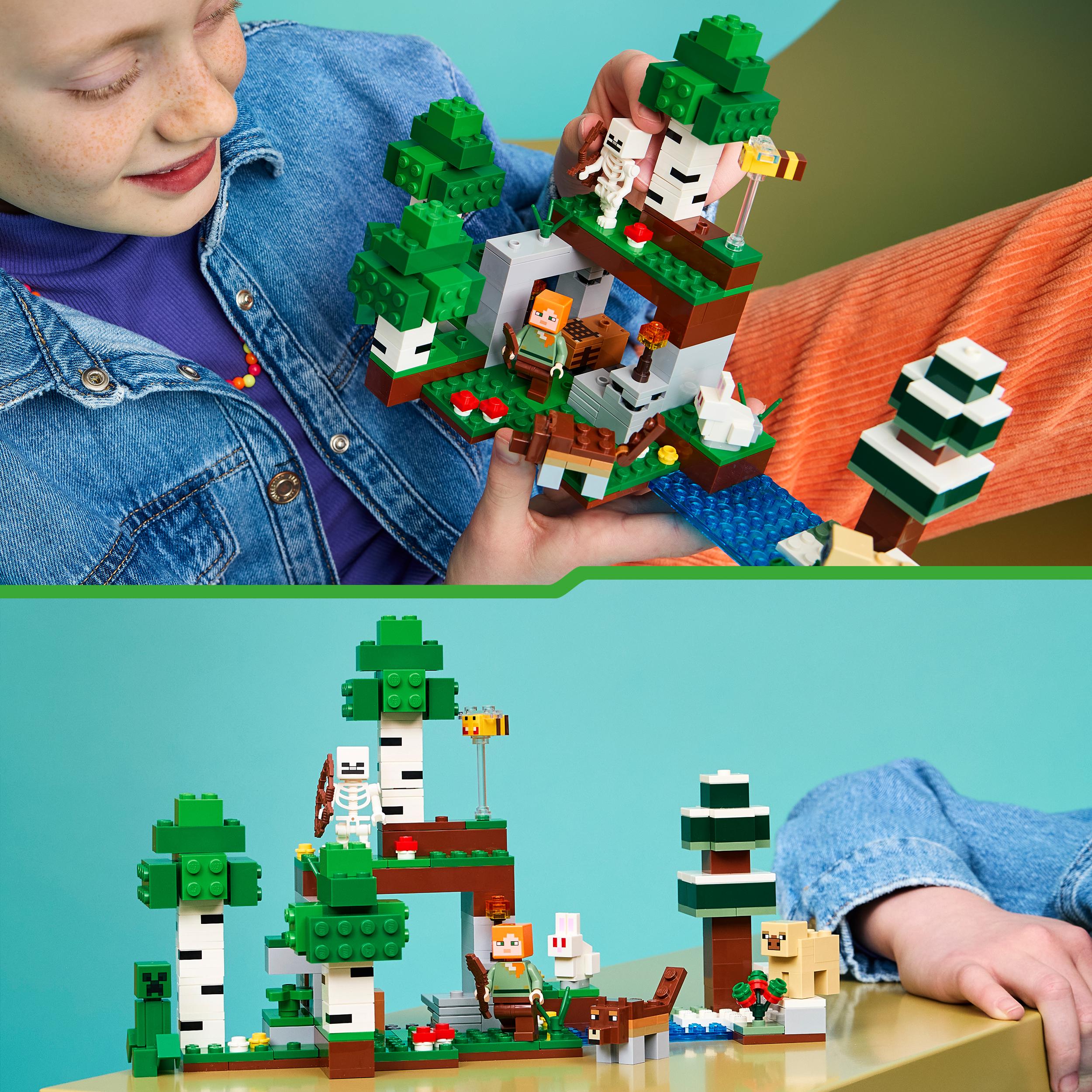 Voir la diapositive 6 : LEGO LEGO Minecraft 21593 L’Aventure de la Première Nuit - Jouet Interactif dès 8 ans - Cadeau
