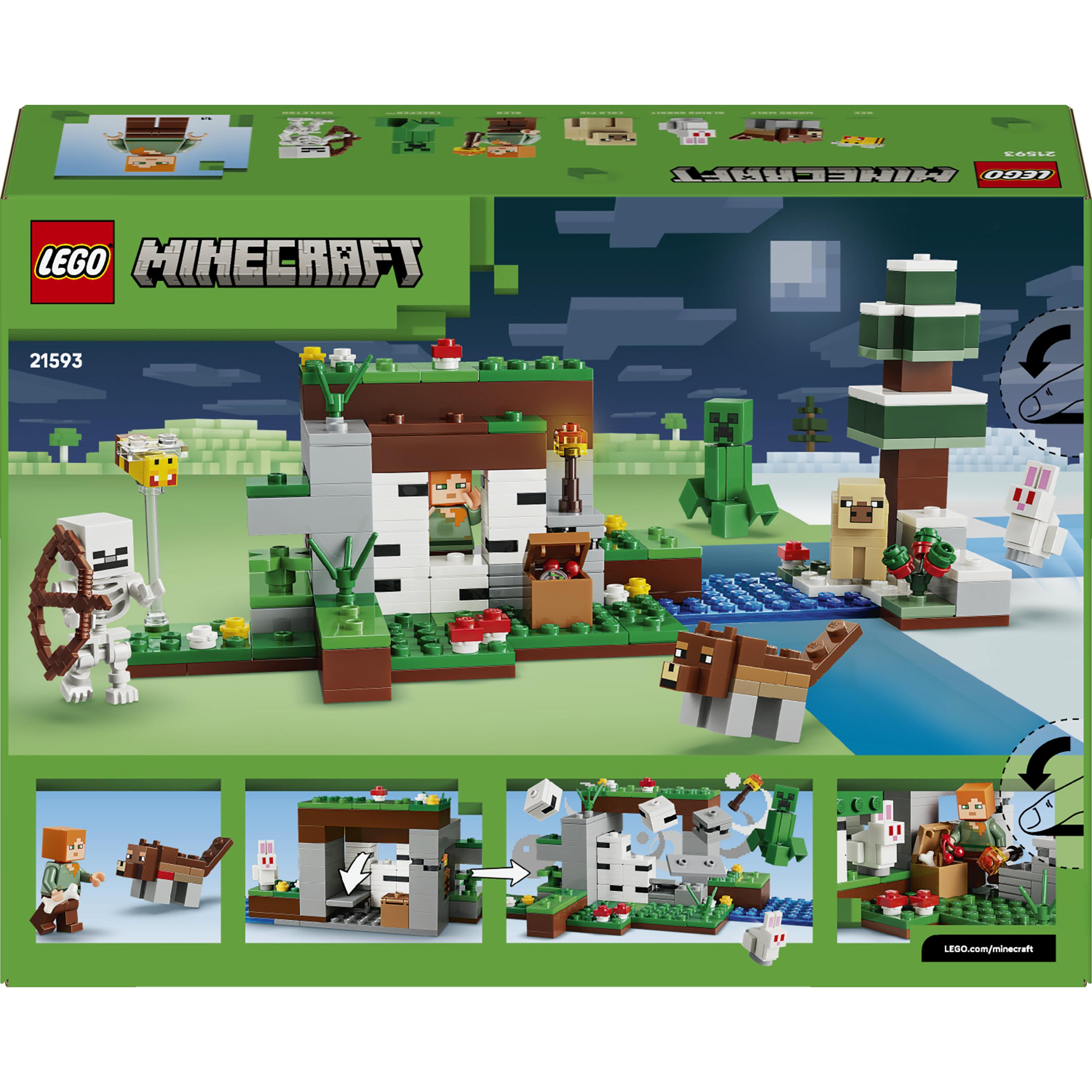 Voir la diapositive 7 : LEGO LEGO Minecraft 21593 L’Aventure de la Première Nuit - Jouet Interactif dès 8 ans - Cadeau