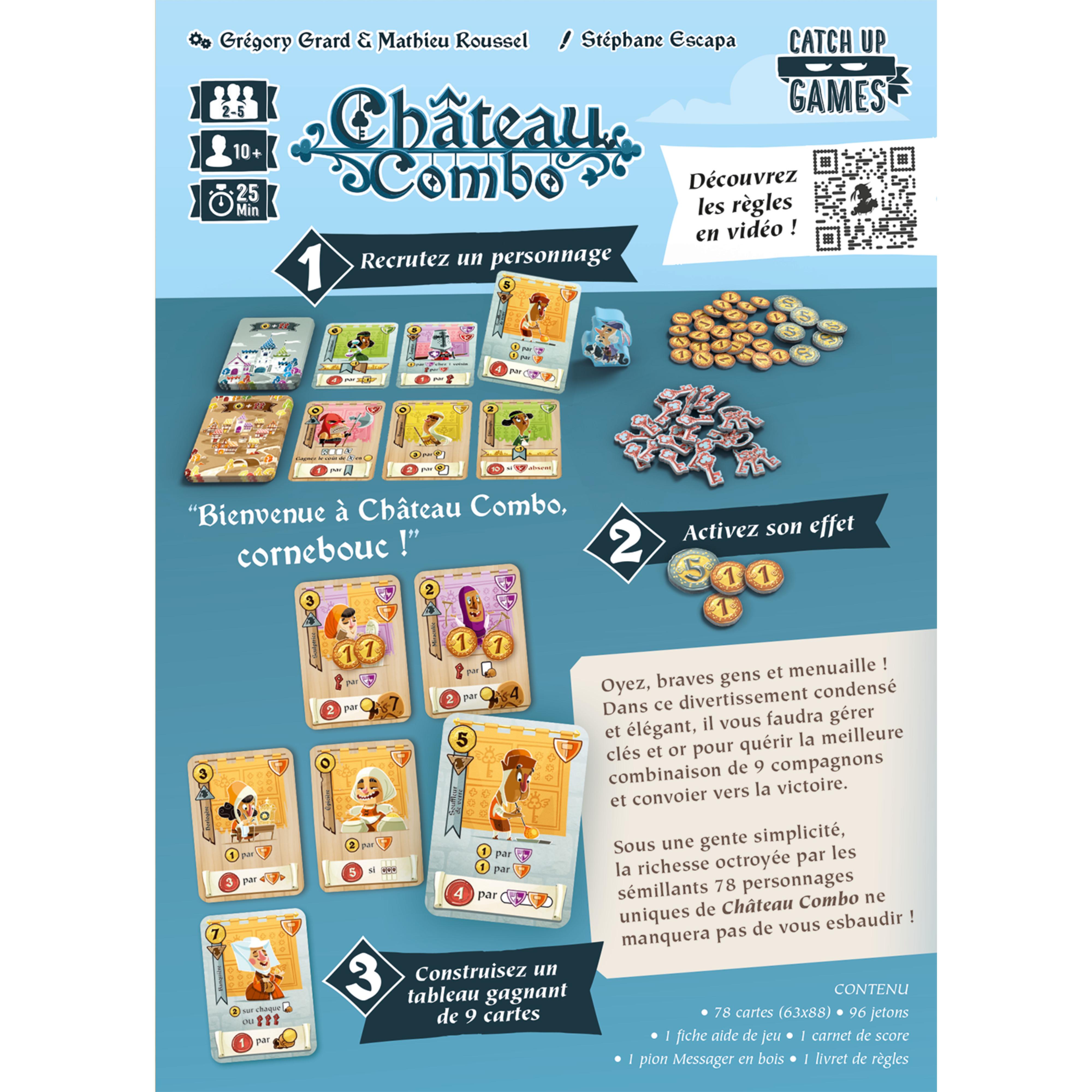 Voir la diapositive 3 : BLACKROCK GAMES Jeu Château Combo