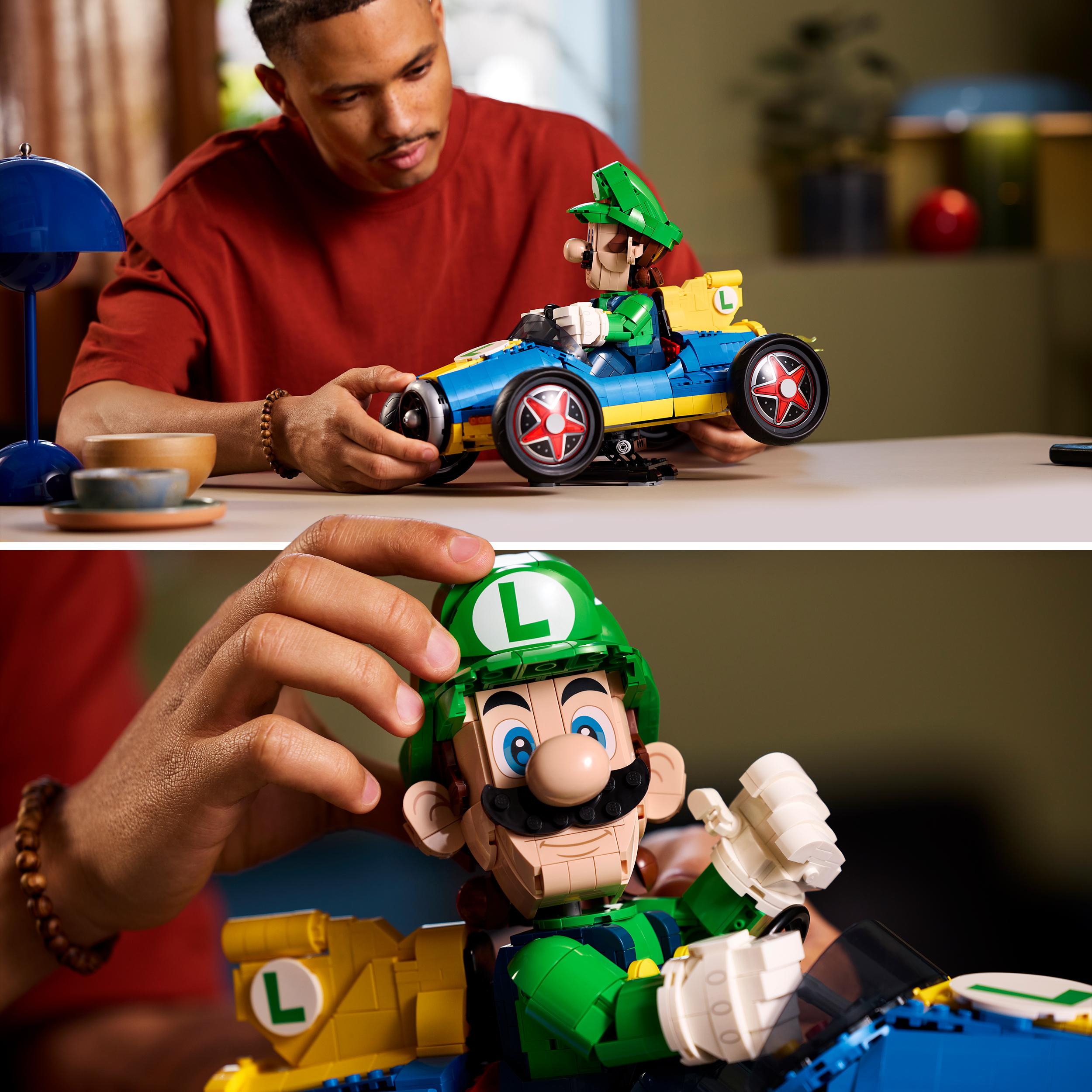 Voir la diapositive 5 : LEGO LEGO Super Mario 72050 Mario Kart : Luigi et Proto 8 - Set pour Adulte - Figurine Nintendo