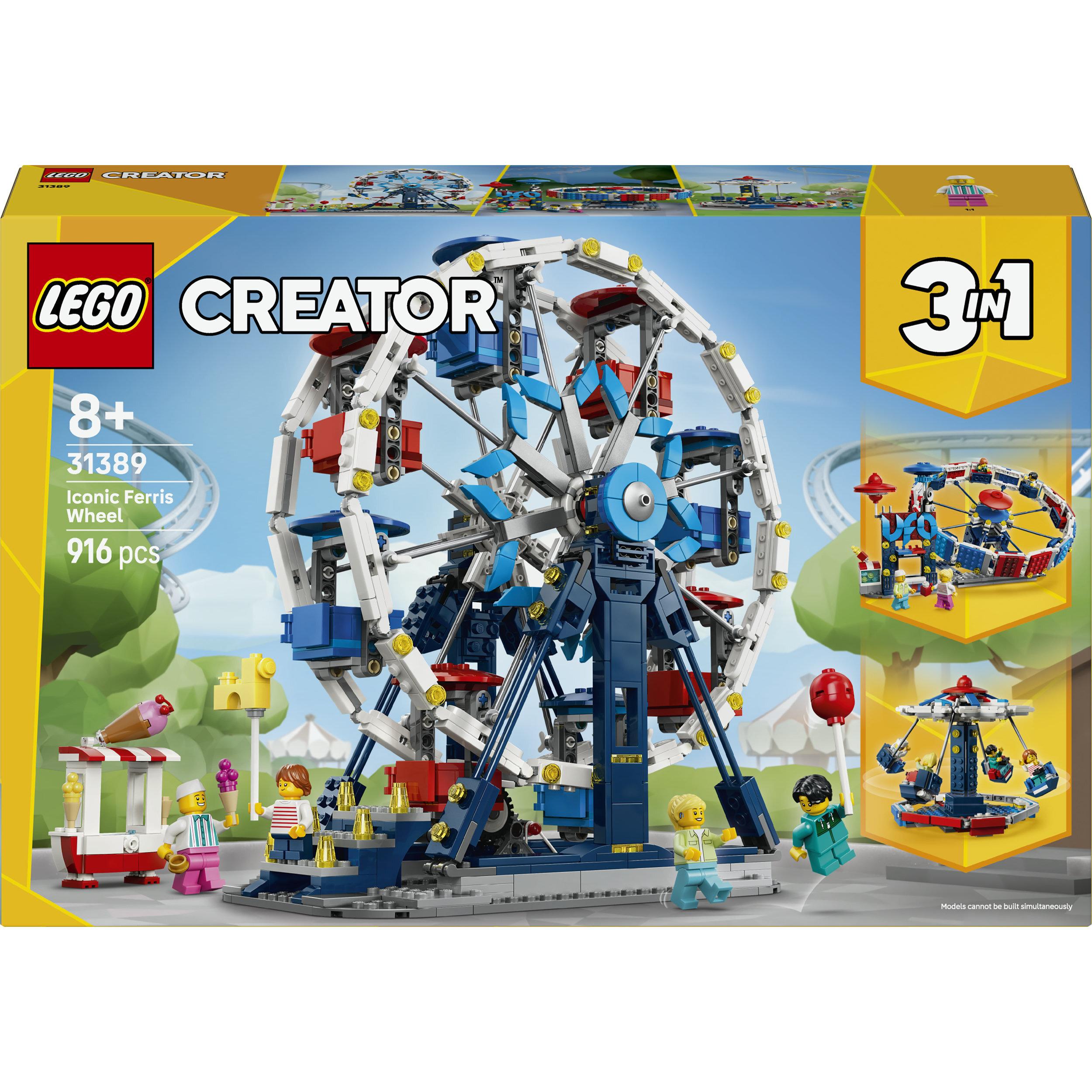 LEGO LEGO Creator 3-en-1 31389 La Grande Roue Légendaire - Jeu 8 ans - Décoration de Chambre