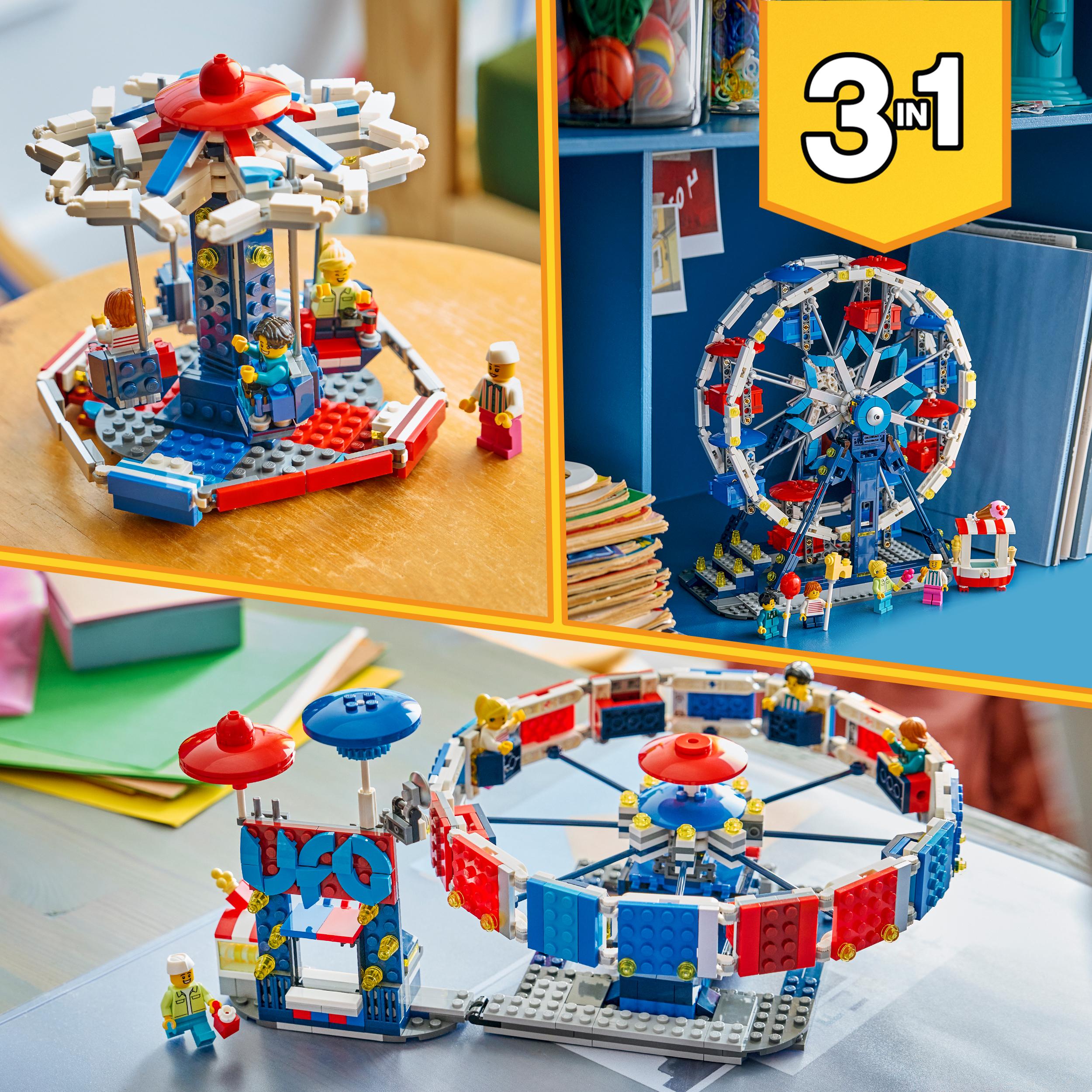 Voir la diapositive 6 : LEGO LEGO Creator 3-en-1 31389 La Grande Roue Légendaire - Jeu 8 ans - Décoration de Chambre