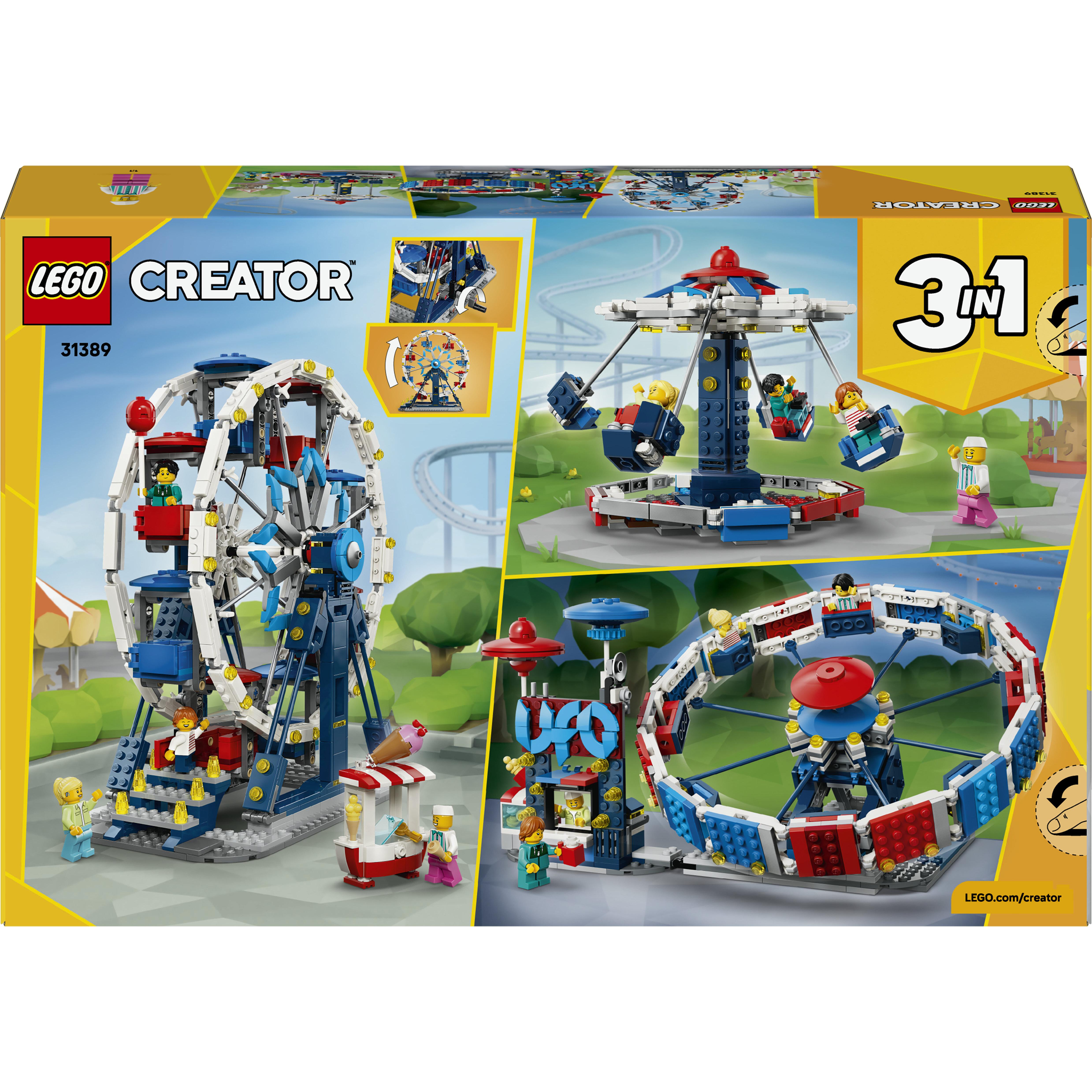 Voir la diapositive 7 : LEGO LEGO Creator 3-en-1 31389 La Grande Roue Légendaire - Jeu 8 ans - Décoration de Chambre