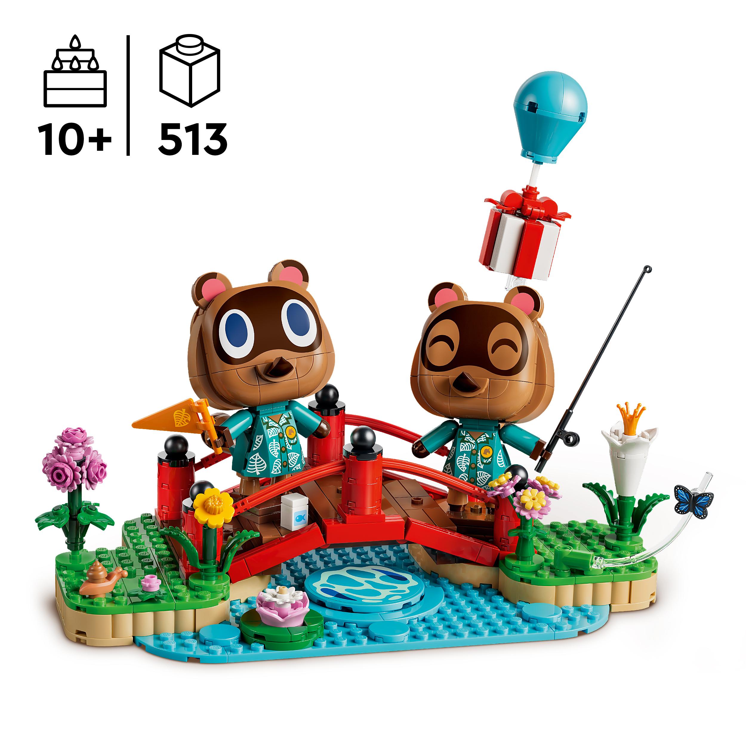 Voir la diapositive 3 : LEGO Animal Crossing 77059 - Promenade avec Méli et Mélo