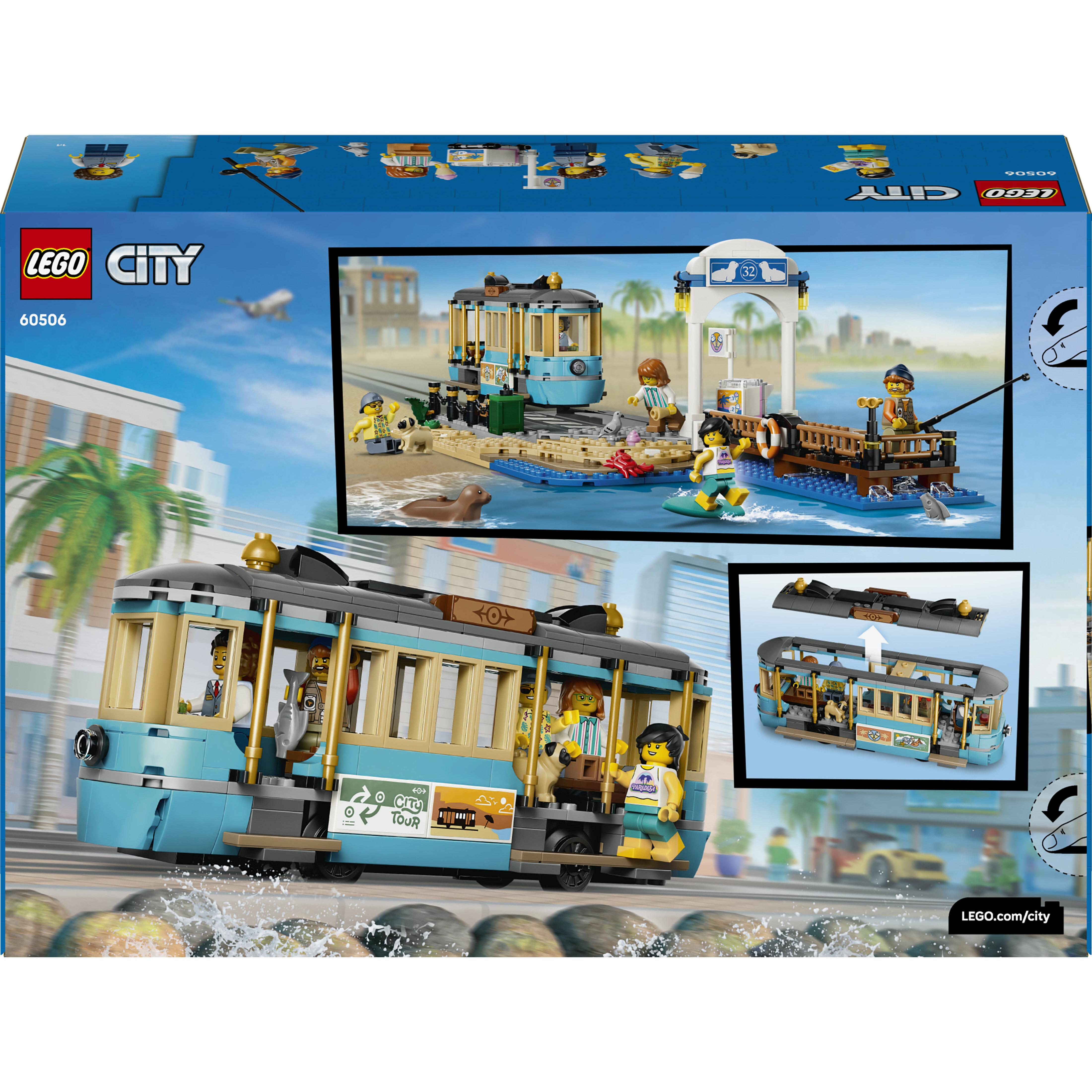 Voir la diapositive 7 : LEGO LEGO City 60506 Le Tramway de Bord de Mer - Jouet Train pour Garçon ou Fille dès 7 ans