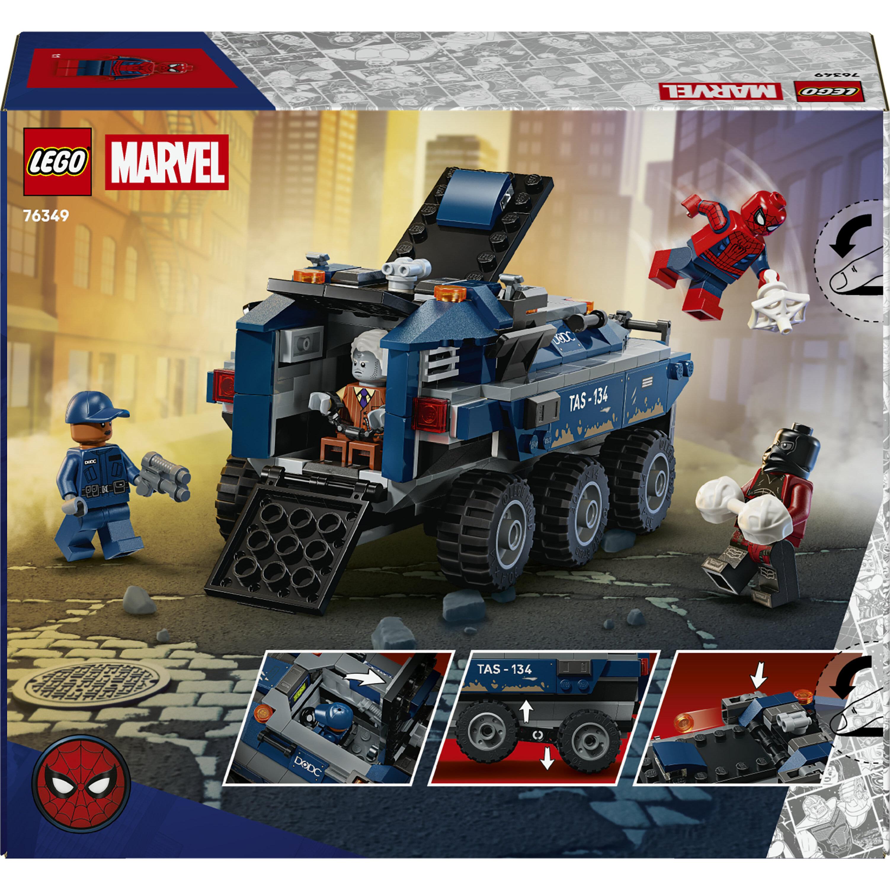 Voir la diapositive 3 : LEGO Marvel 76349 La poursuite en prison mobile de Spider-Man