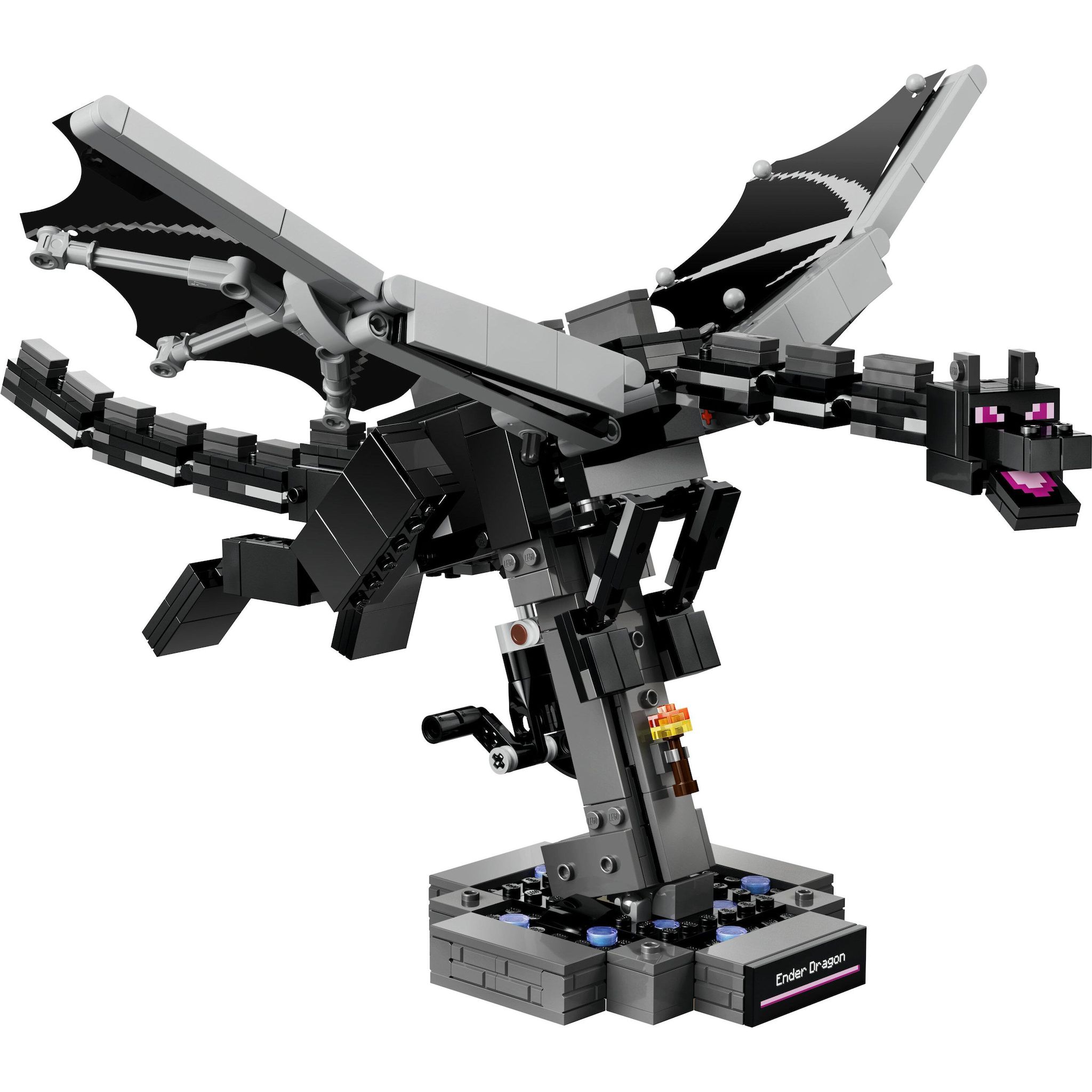 Voir la diapositive 2 : LEGO Minecraft 21595 - Le dragon de l'ender