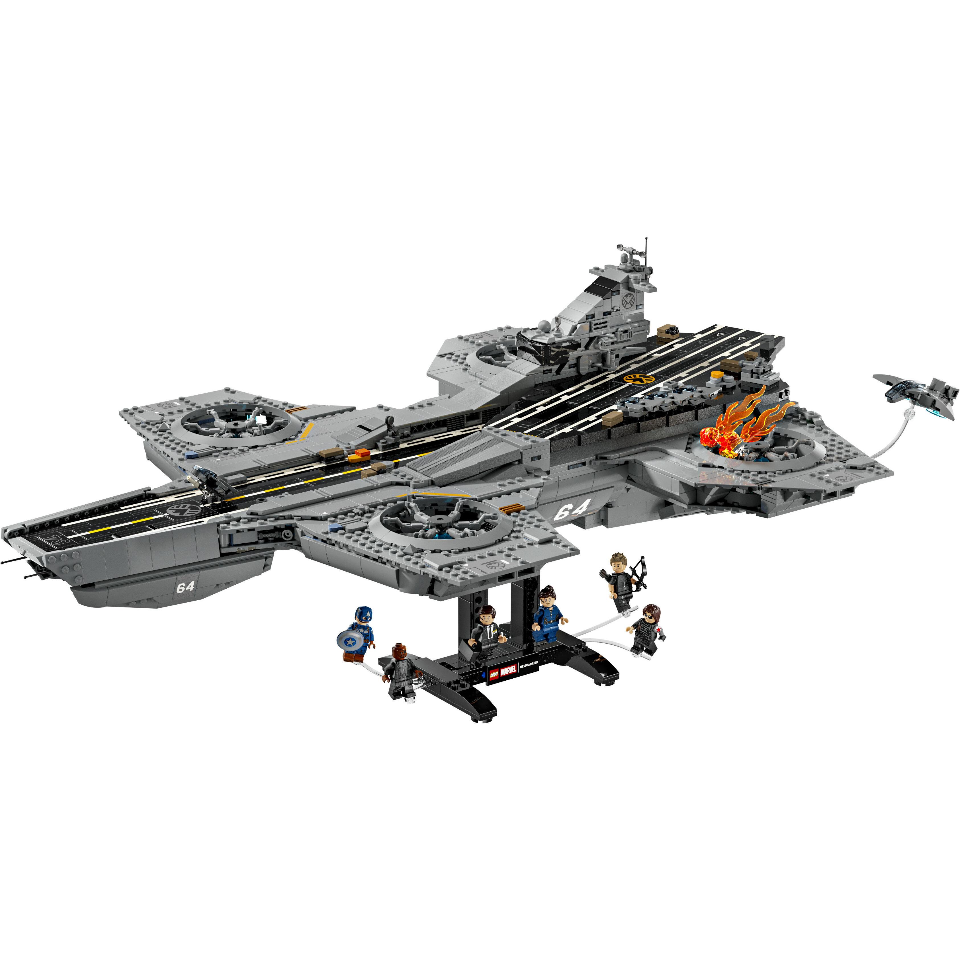 Voir la diapositive 2 : LEGO Marvel 76354 - L’Héliporteur du SHIELD