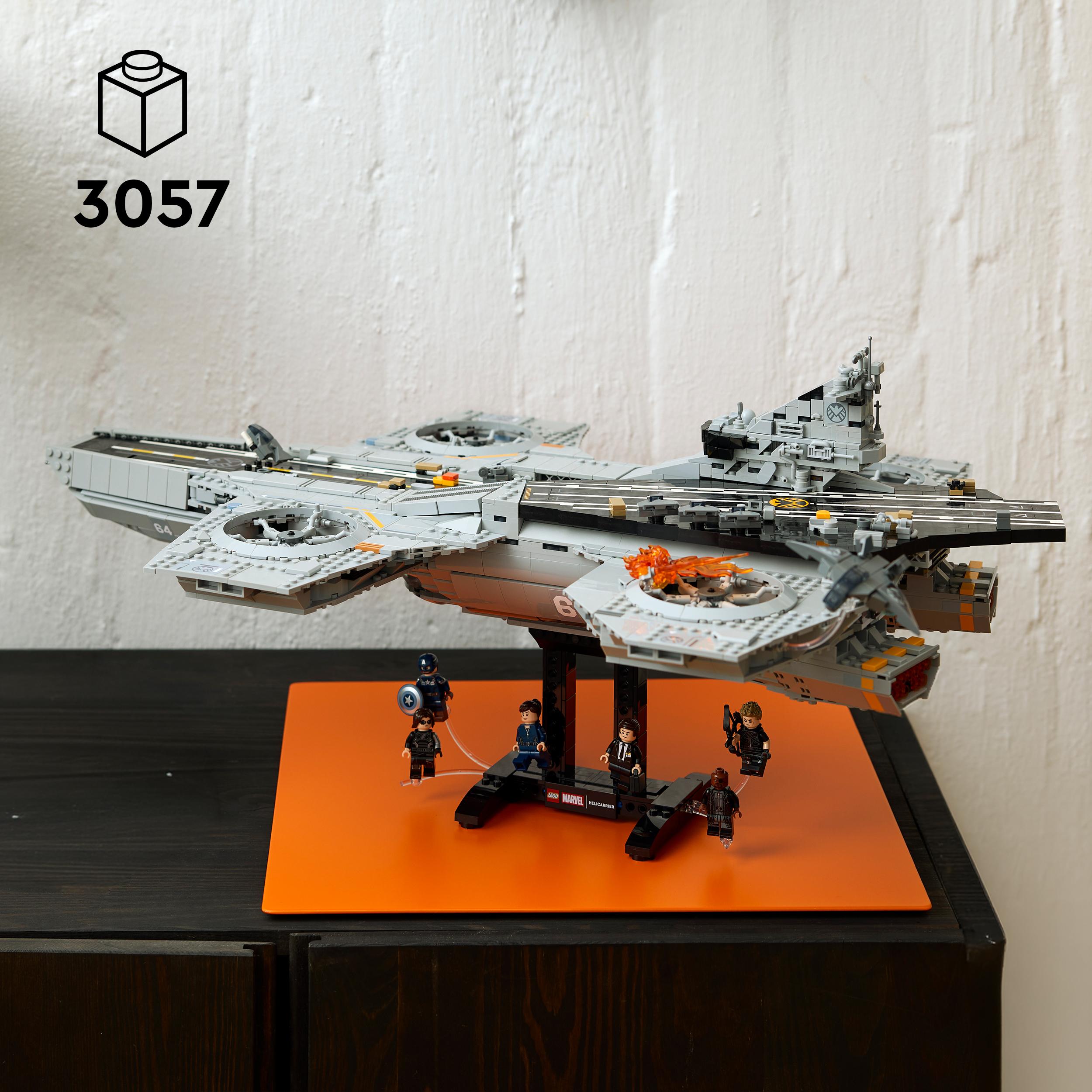 Voir la diapositive 3 : LEGO Marvel 76354 - L’Héliporteur du SHIELD