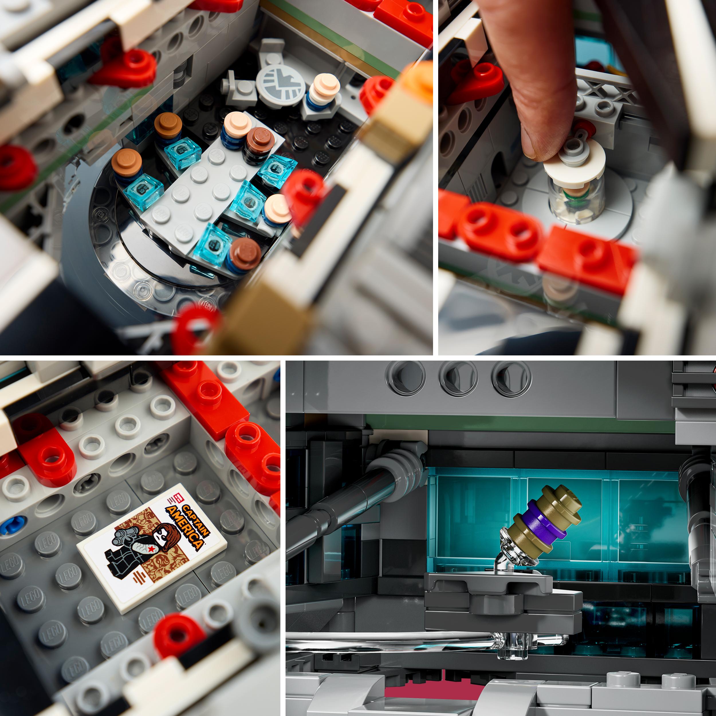 Voir la diapositive 6 : LEGO Marvel 76354 - L’Héliporteur du SHIELD