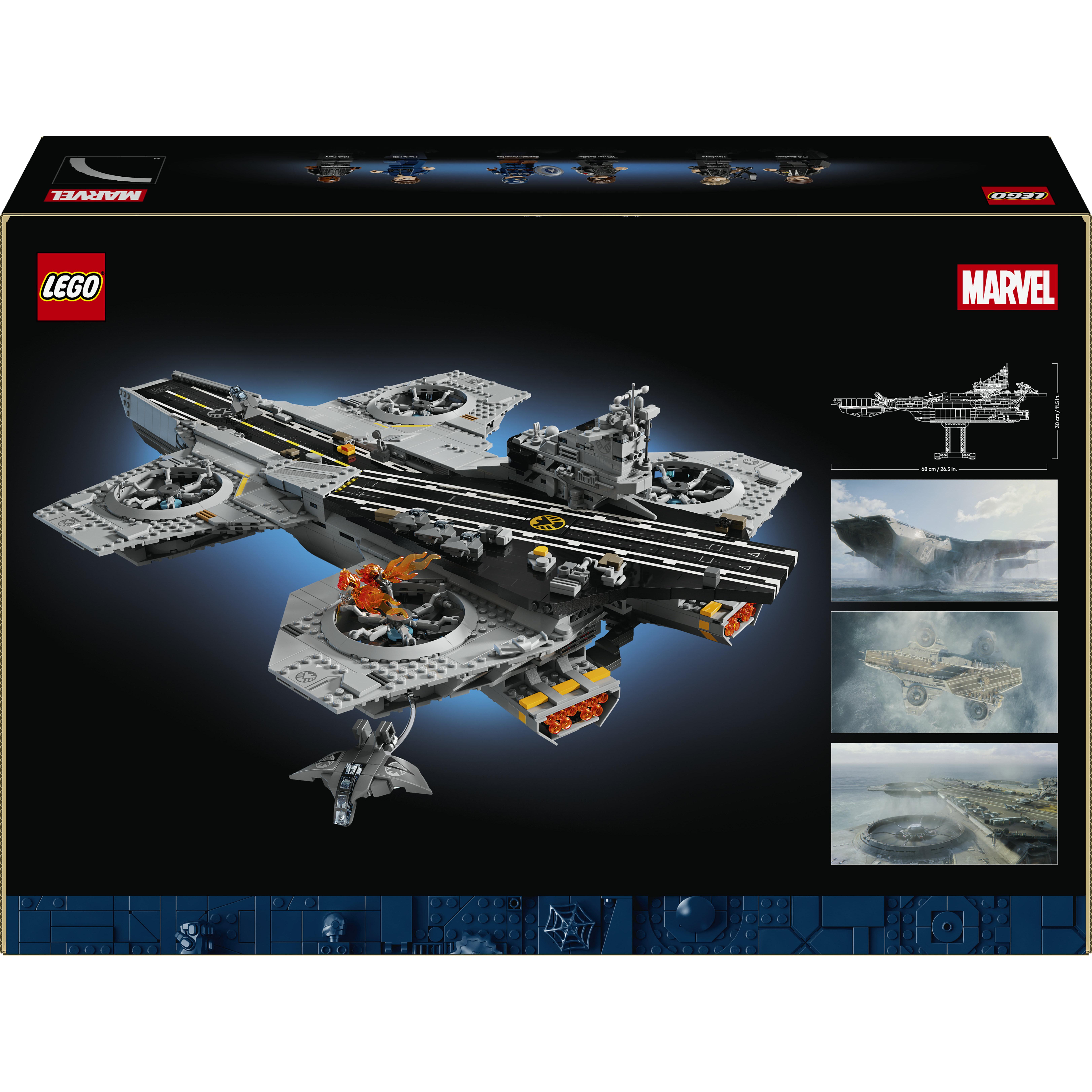 Voir la diapositive 7 : LEGO Marvel 76354 - L’Héliporteur du SHIELD
