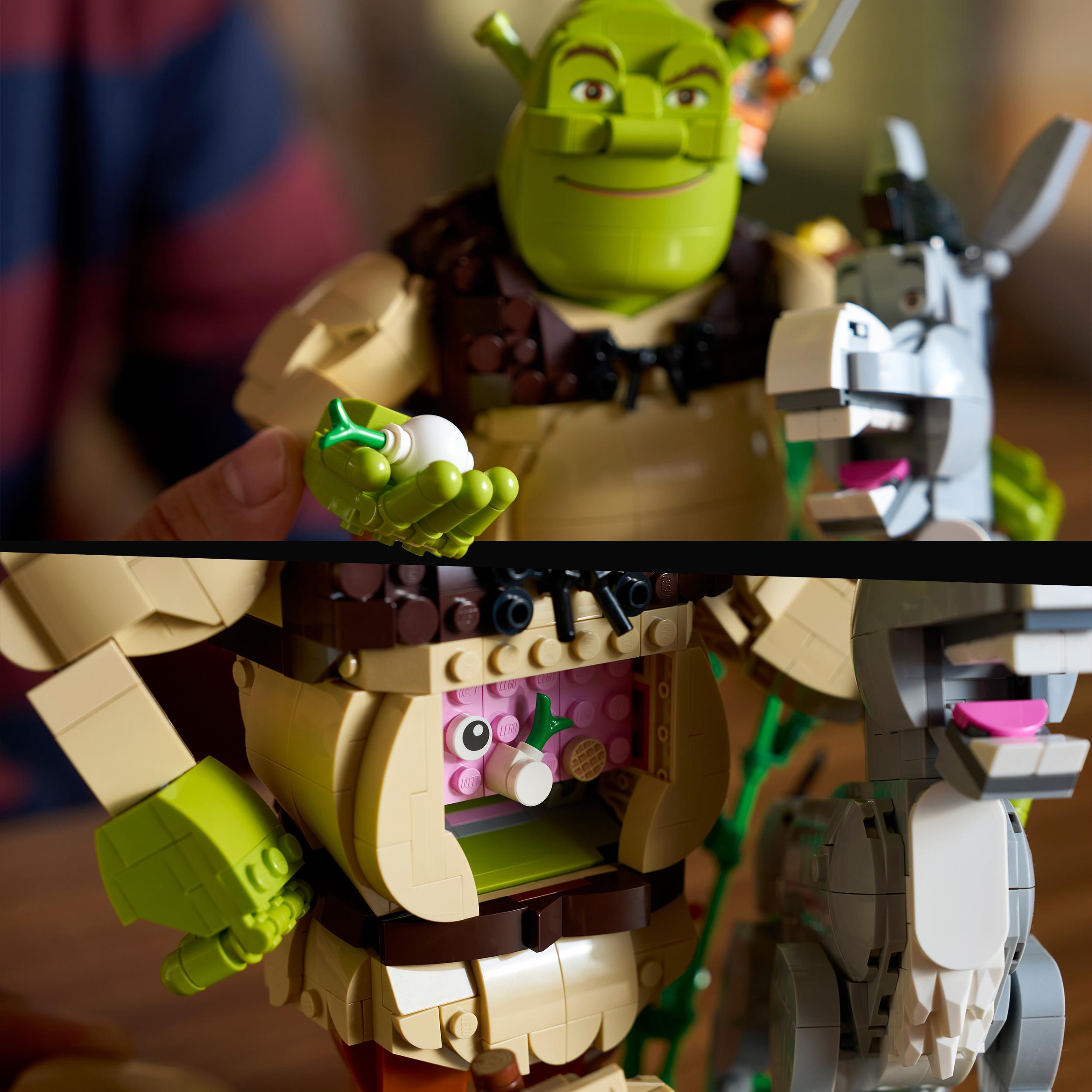 Voir la diapositive 5 : LEGO Icons 72423 - Shrek, l'Ane et le Chat Potté