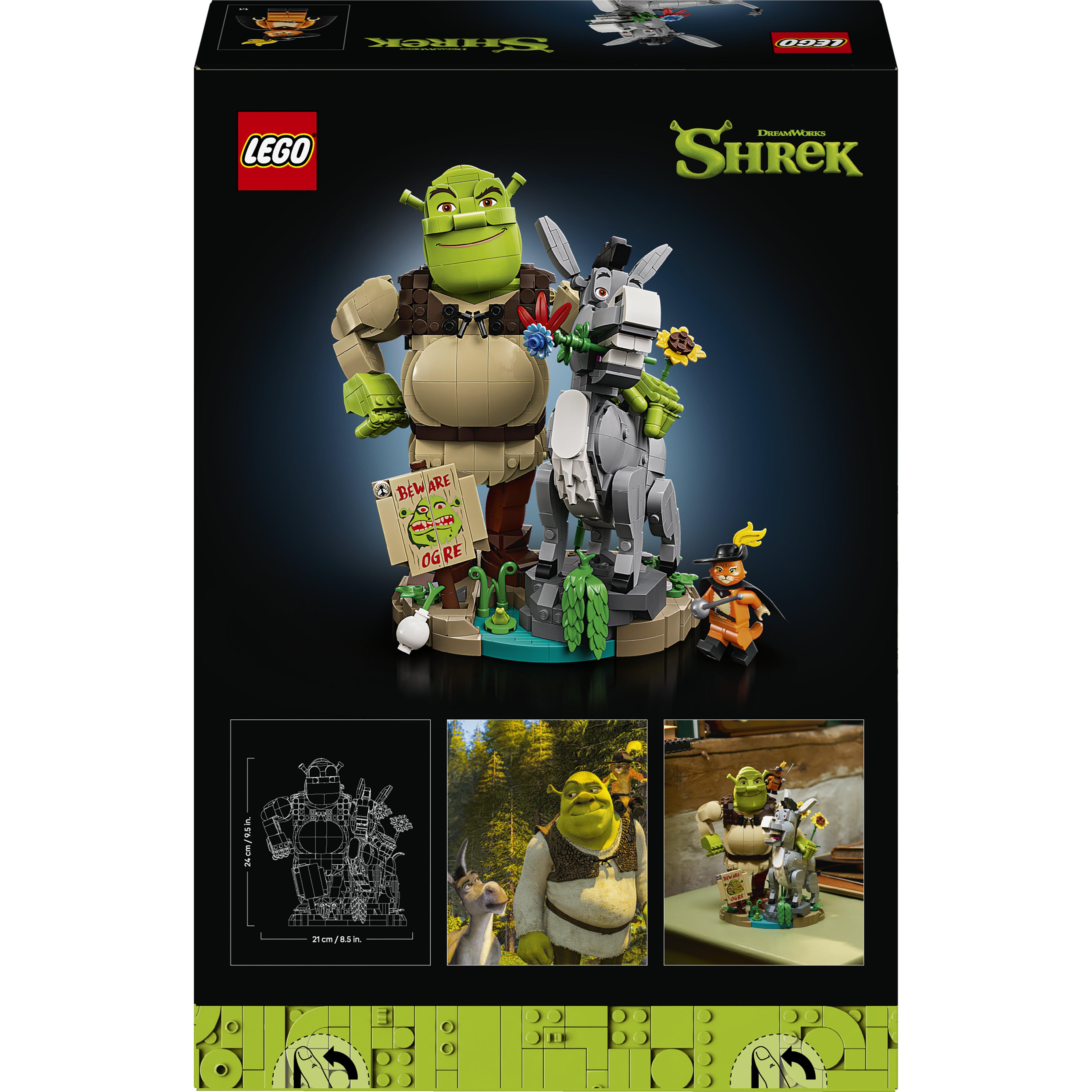 Voir la diapositive 7 : LEGO Icons 72423 - Shrek, l'Ane et le Chat Potté