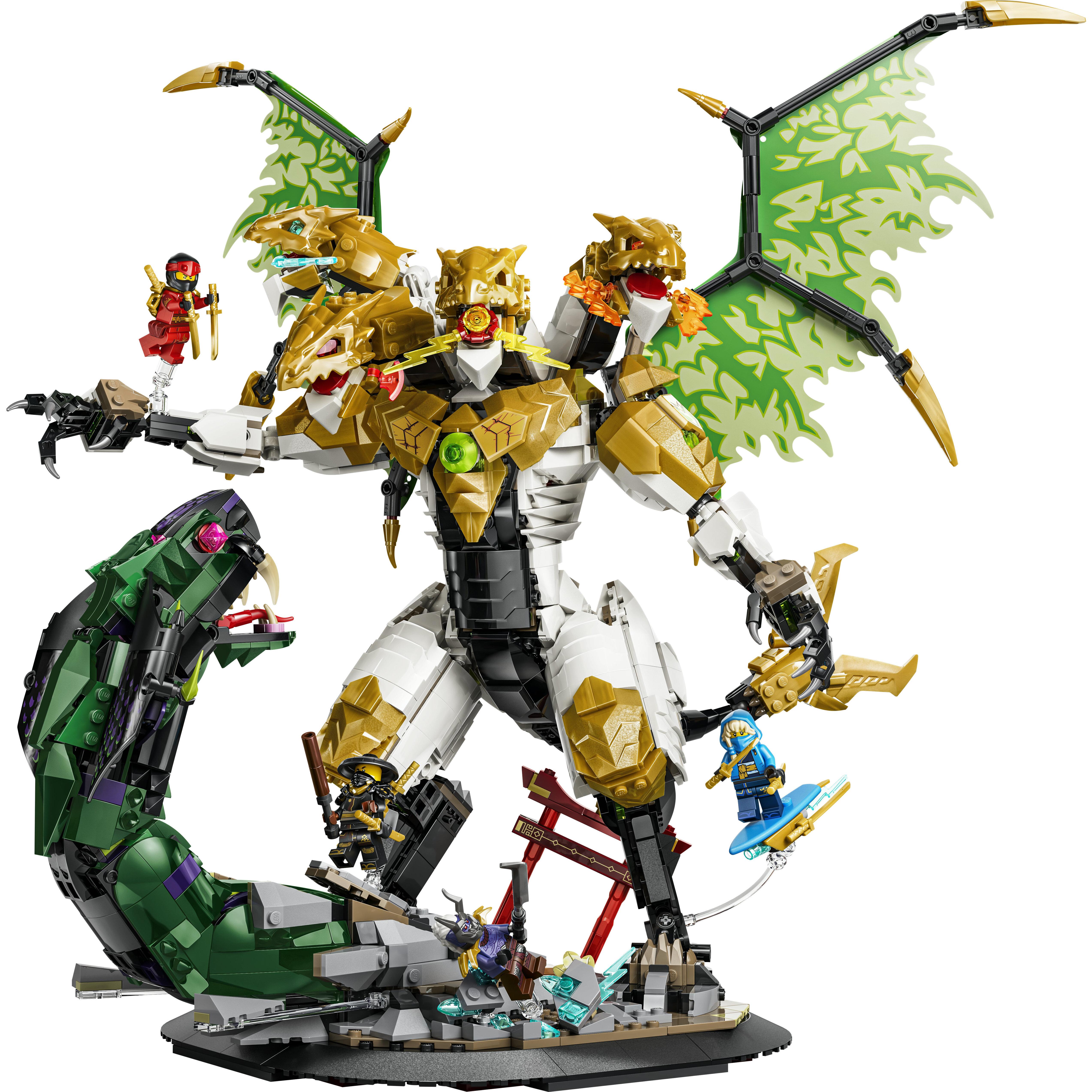 Voir la diapositive 2 : LEGO LEGO NINJAGO 71872 Le Combat de l’Ultra Dragon - Jouet Ninja pour Ado dès 12 ans - Cadeau