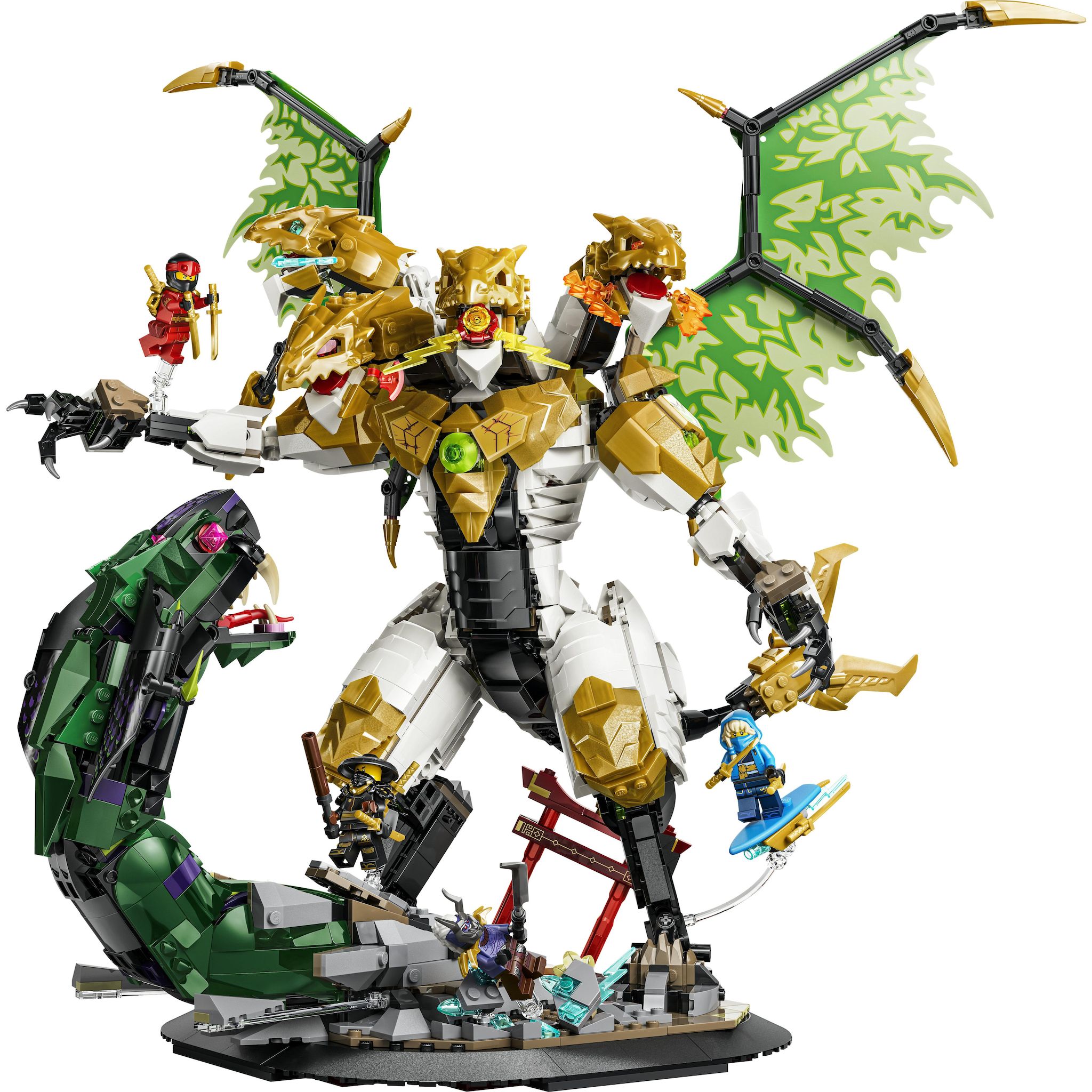 Voir la diapositive 2 : LEGO Ninjago 71872 - Le combat de l'Ultra Dragon