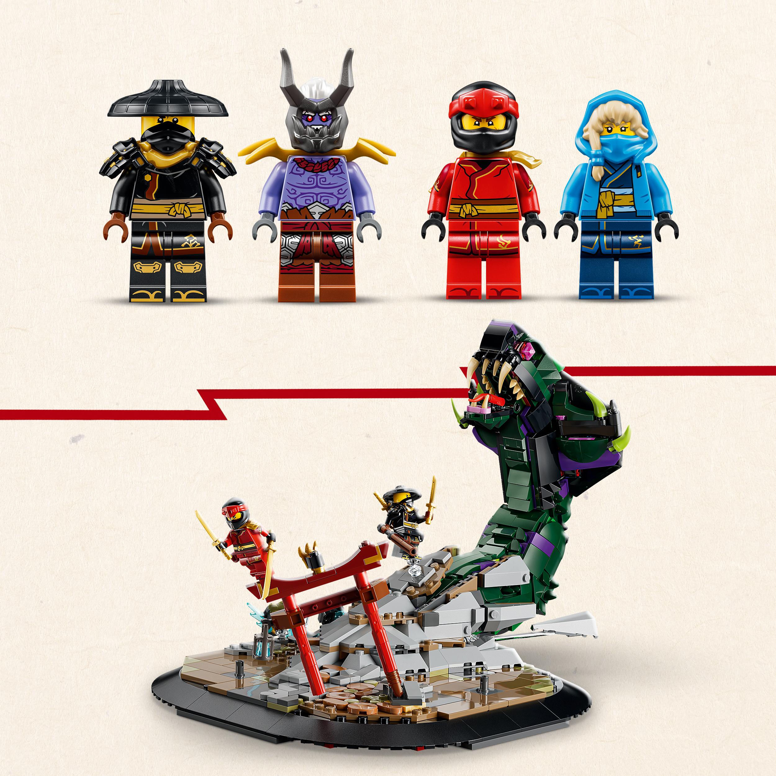Voir la diapositive 5 : LEGO LEGO NINJAGO 71872 Le Combat de l’Ultra Dragon - Jouet Ninja pour Ado dès 12 ans - Cadeau
