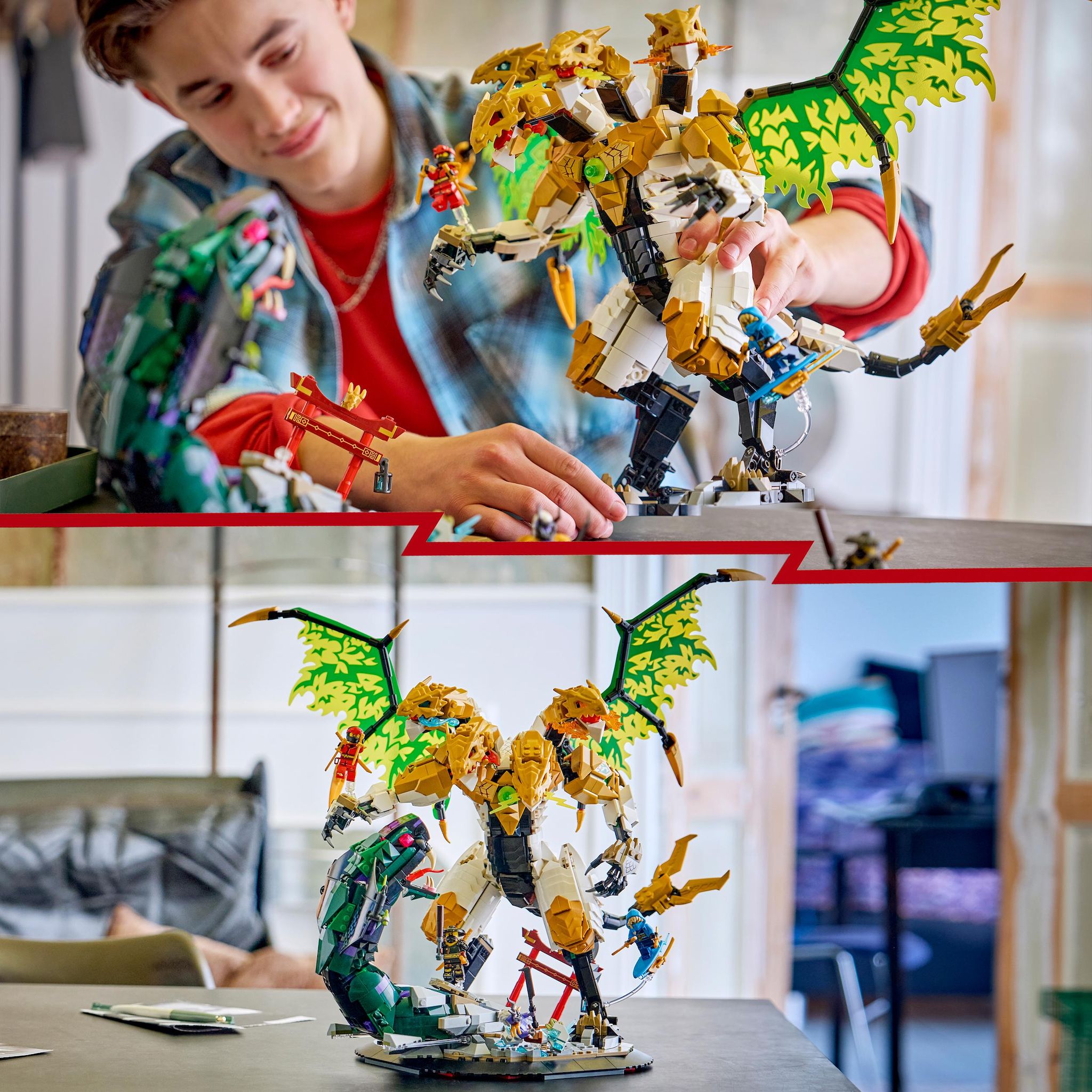 Voir la diapositive 6 : LEGO Ninjago 71872 - Le combat de l'Ultra Dragon