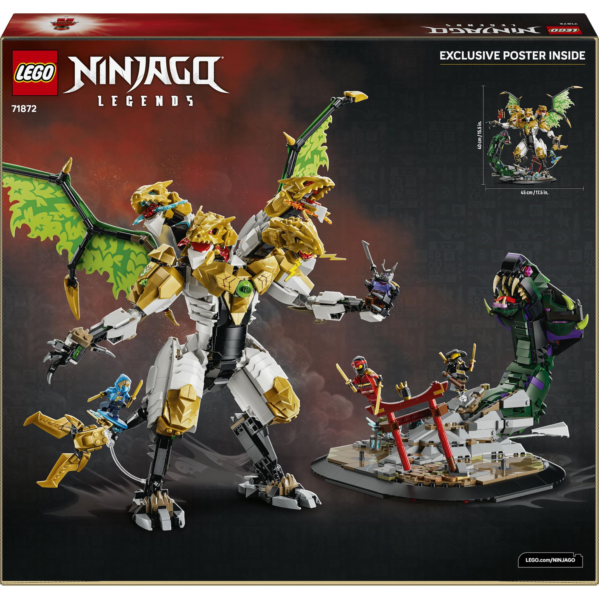 Voir la diapositive 7 : LEGO Ninjago 71872 - Le combat de l'Ultra Dragon