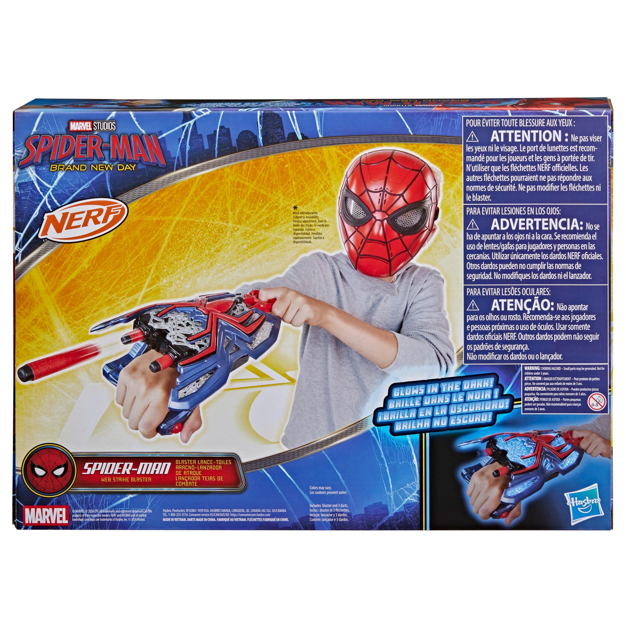 Voir la diapositive 5 : HASBRO Blaster Lance Toiles Spider-Man Brand New Day - Marvel