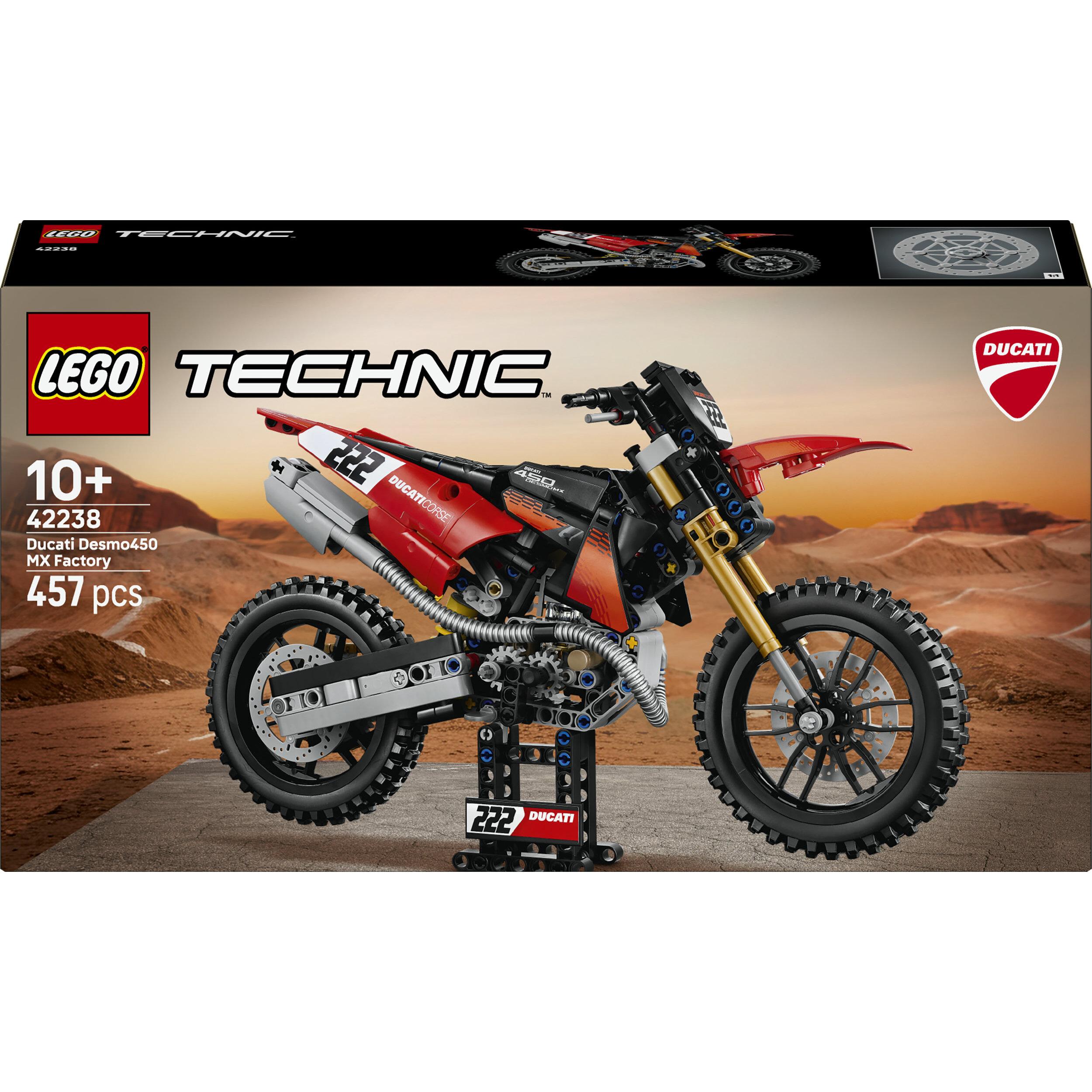 LEGO Technic 42238 - Moto DUCATI Desmo 450 MX Factory