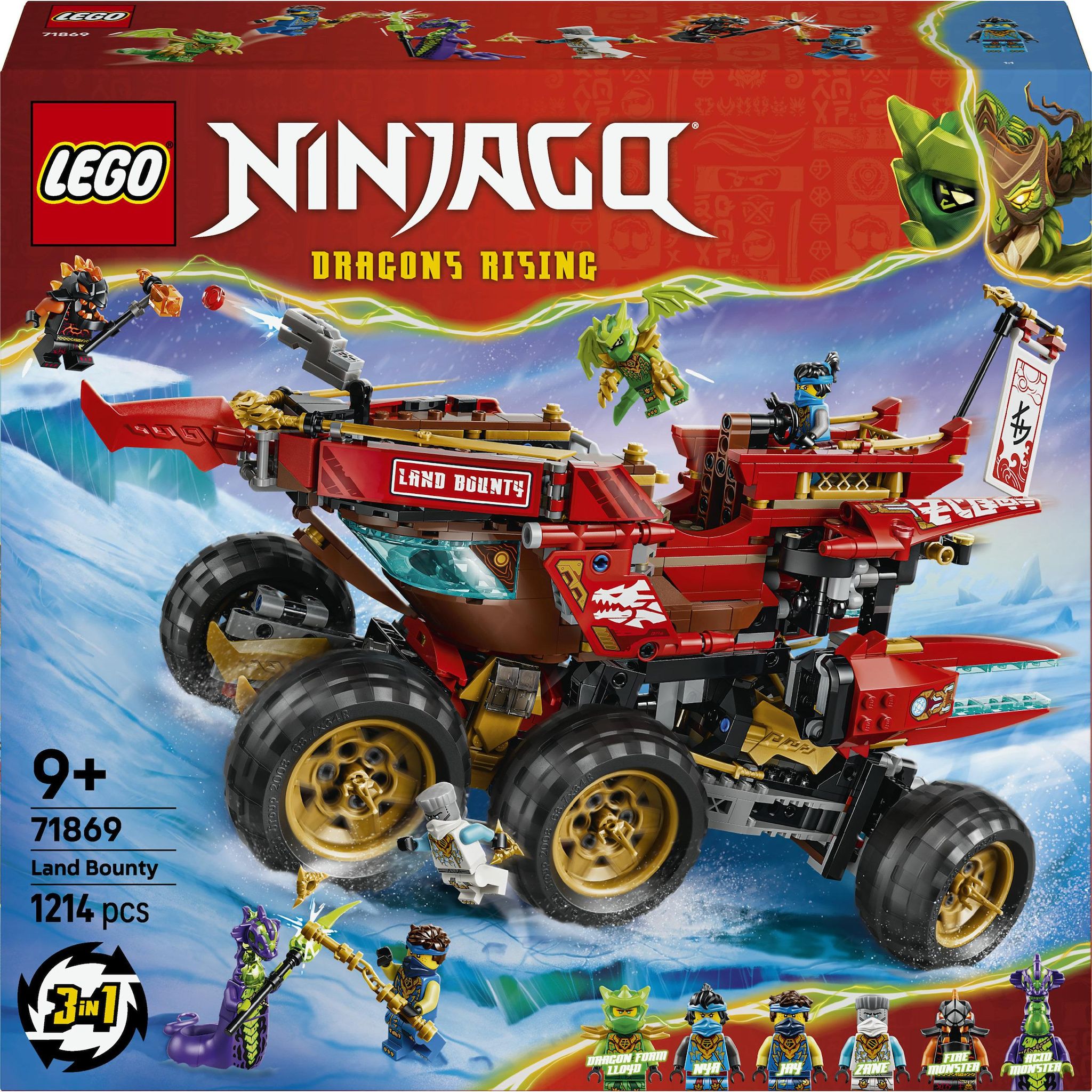 LEGO Ninjago 71869 - Le Bounty Terrestre