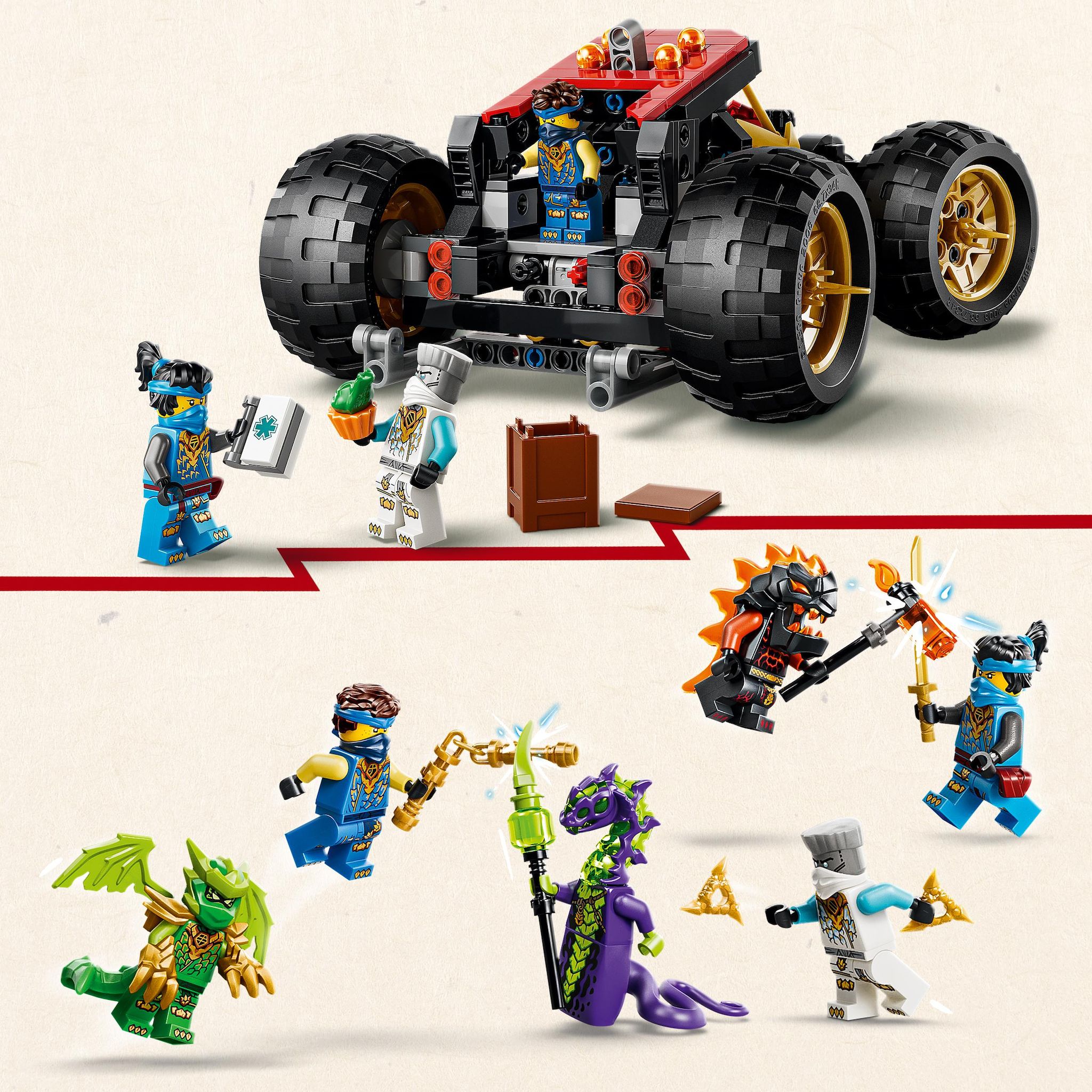 Voir la diapositive 5 : LEGO Ninjago 71869 - Le Bounty Terrestre