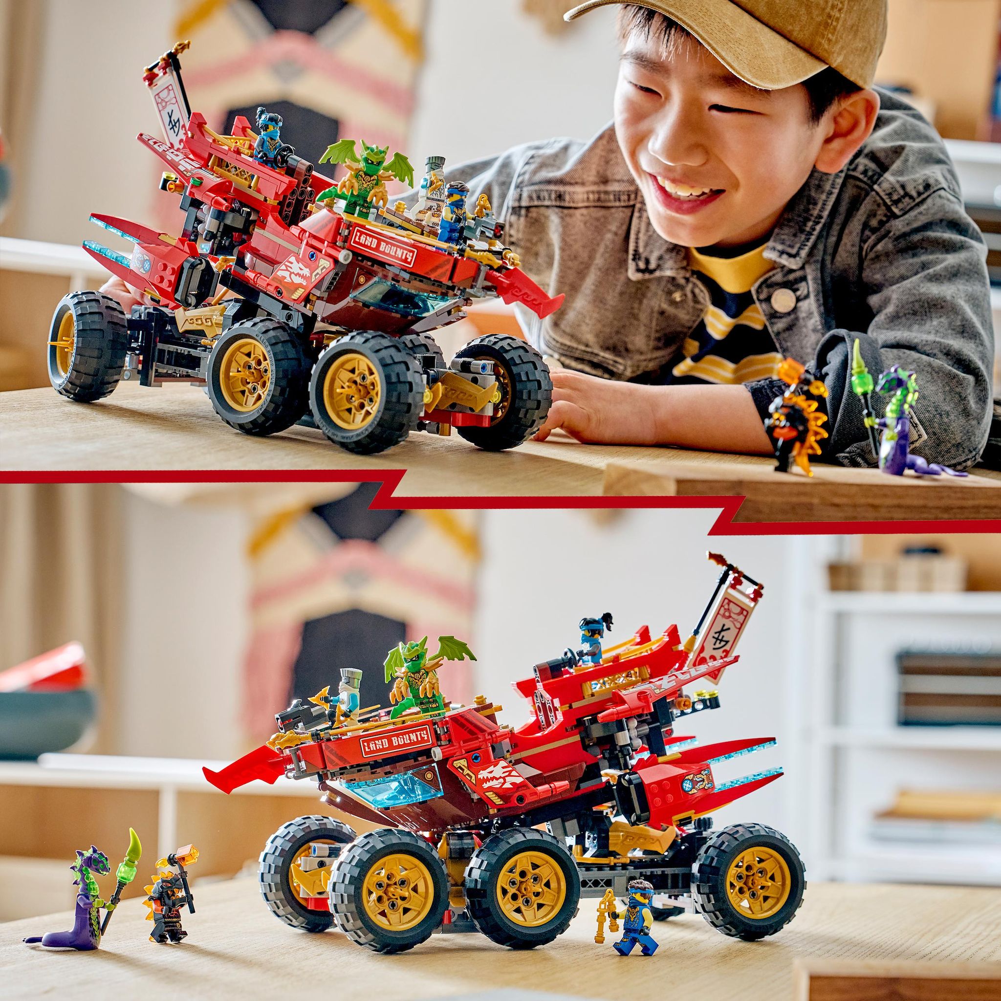 Voir la diapositive 6 : LEGO Ninjago 71869 - Le Bounty Terrestre