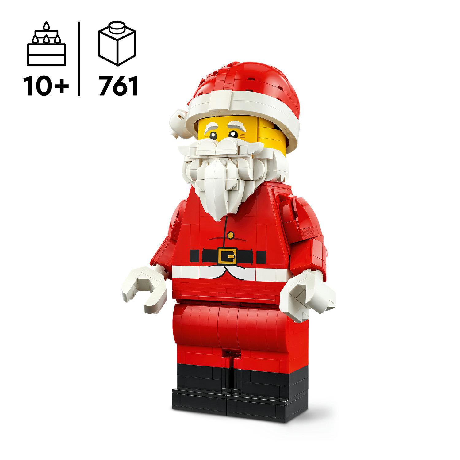 Voir la diapositive 3 : LEGO 40820 - Minifigurine Père Noel Grand Format