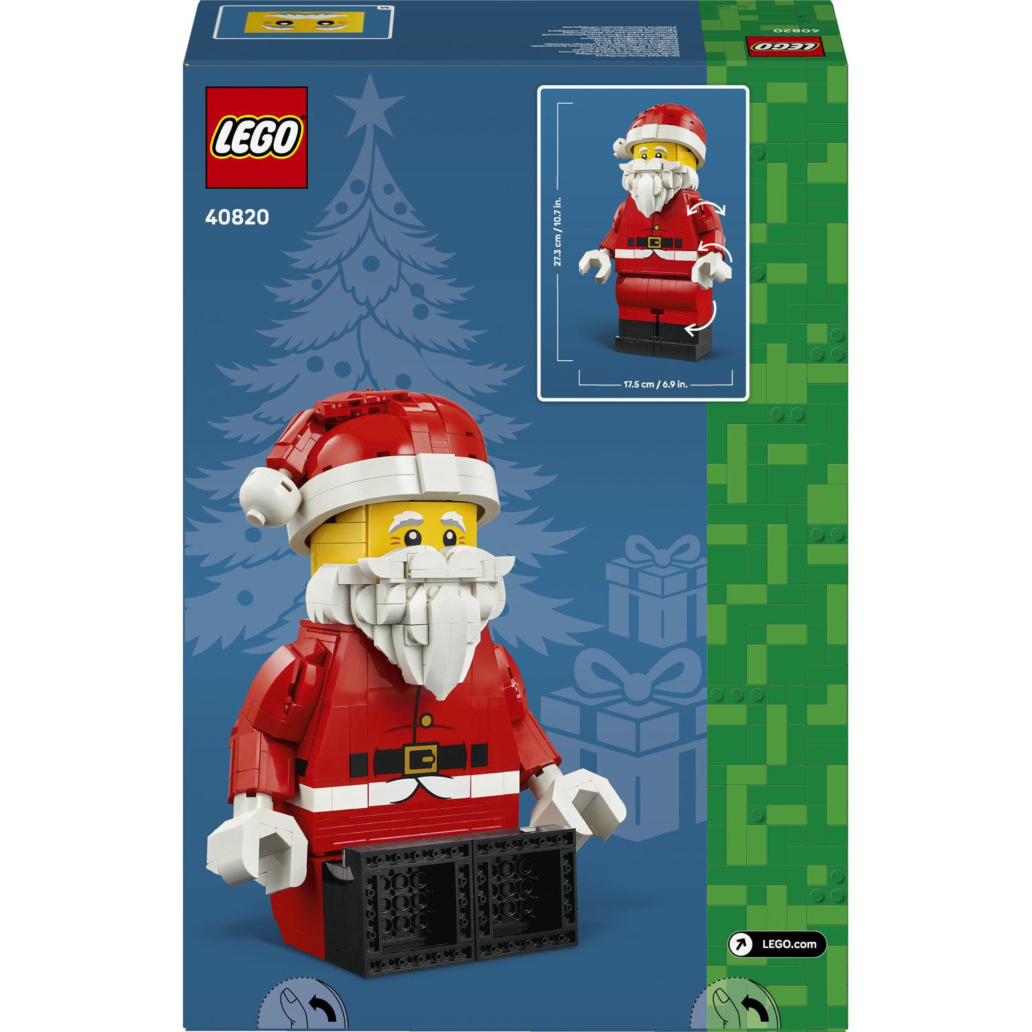 Voir la diapositive 7 : LEGO 40820 - Minifigurine Père Noel Grand Format