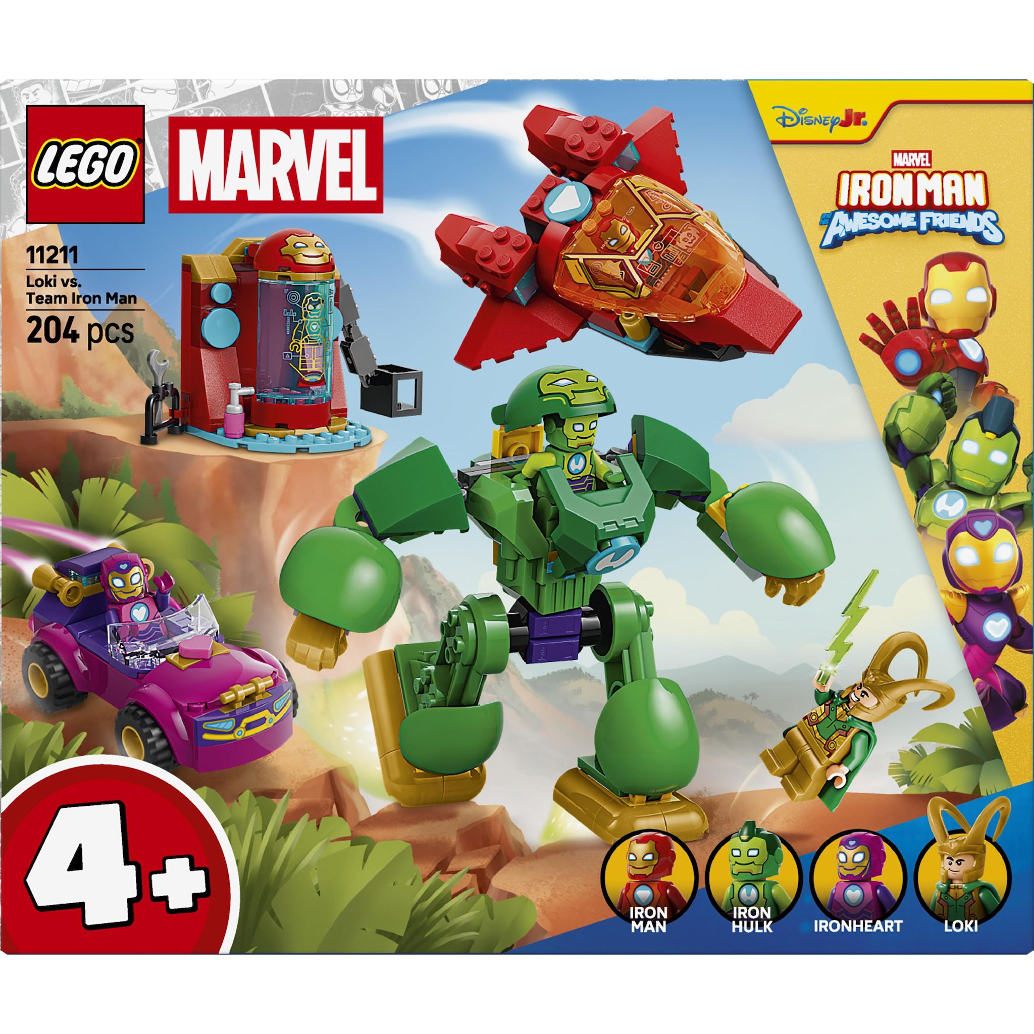 LEGO Marvel 11211 - Loki vs la team Iron Man