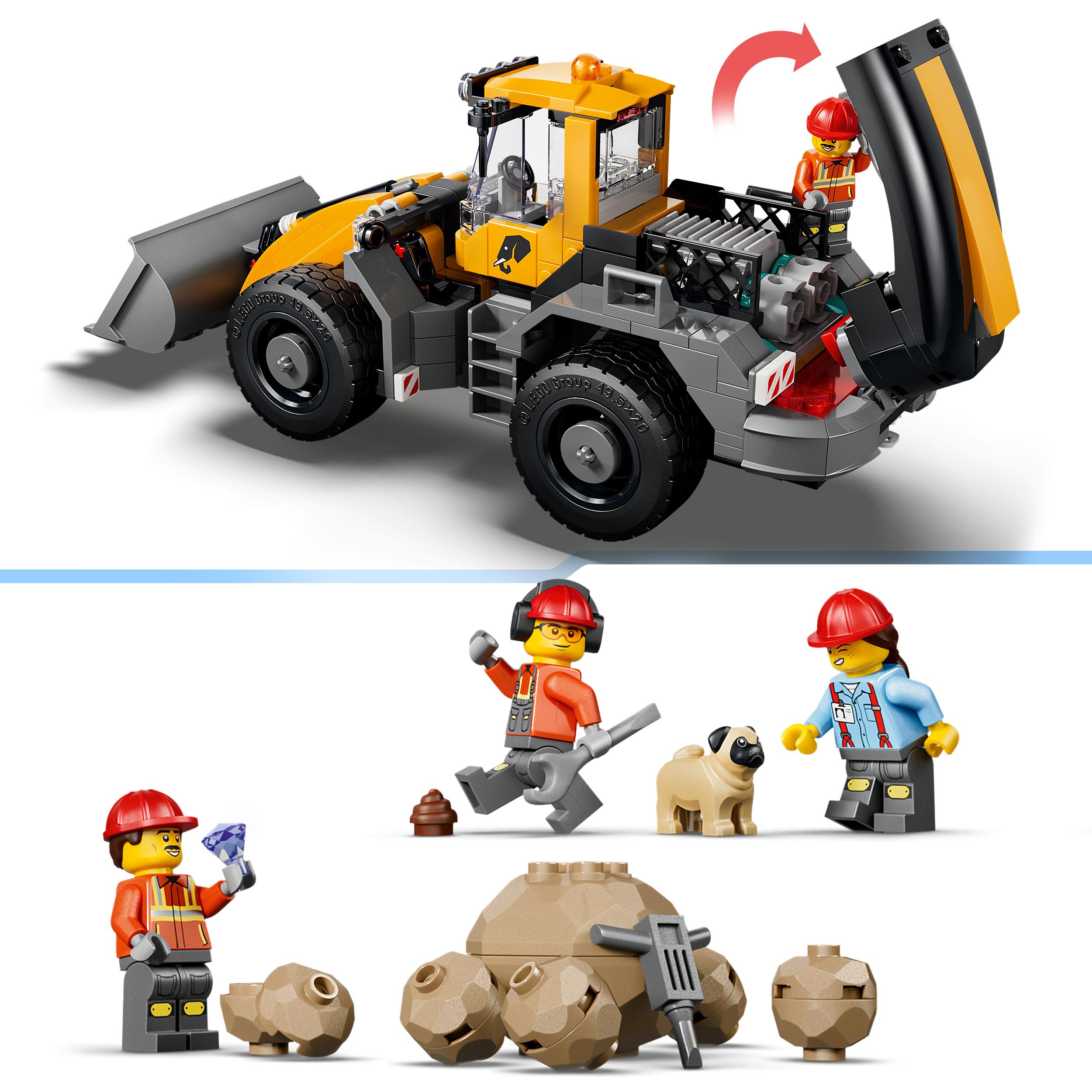 Voir la diapositive 5 : LEGO LEGO City 60494 Le Camion-Benne et la Chargeuse Frontale - Jeu pour Garçon ou Fille 8 ans